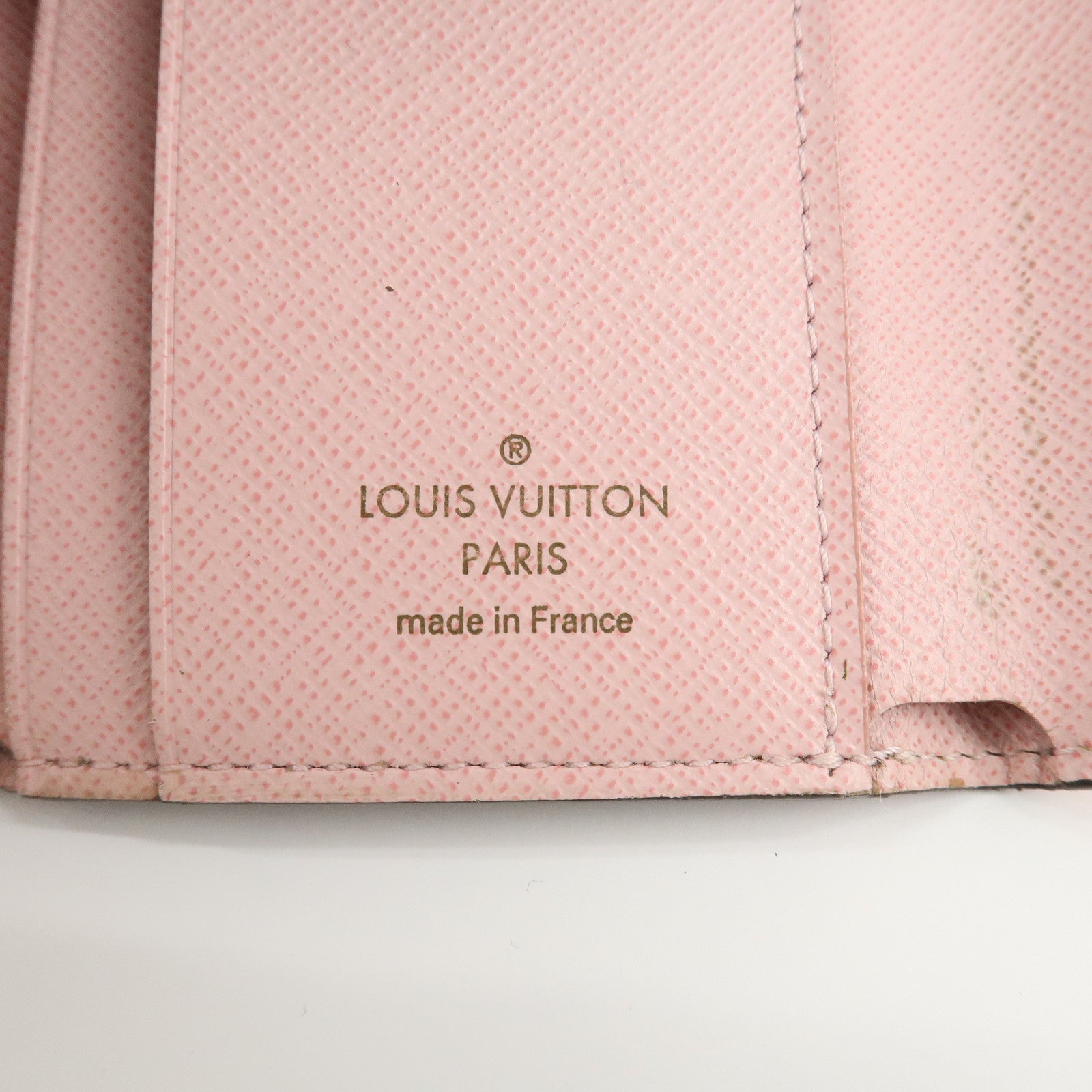 Louis Vuitton Portefeuille Zoe Wallet Rose Ballerine M62933 Used