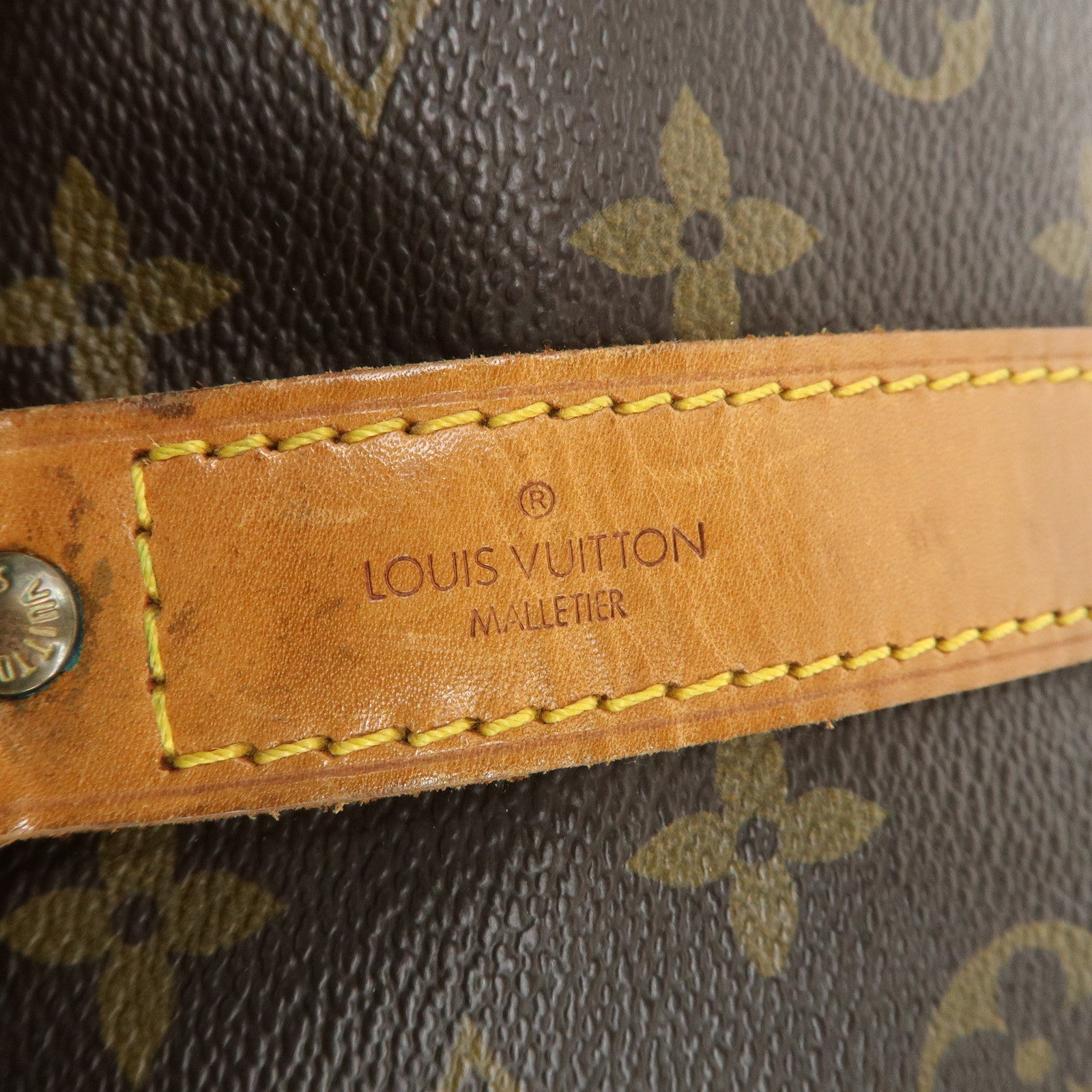 Louis Vuitton Monogram Keep All Bandouliere 45 Boston Bag M41418 Used