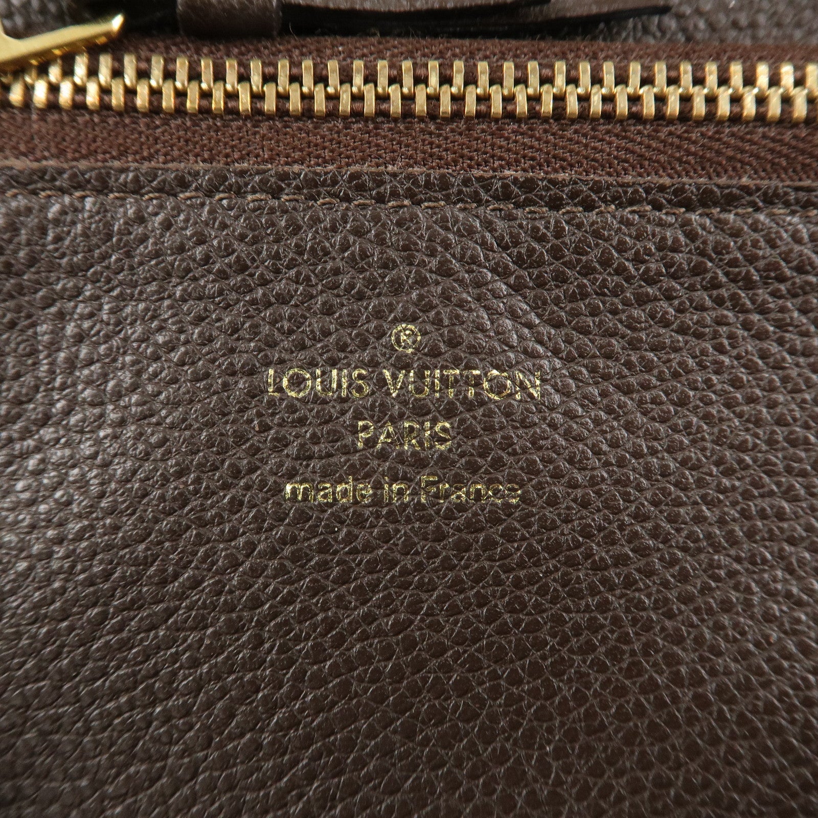 Louis Vuitton Monogram Empreinte Portefeuille Scret Zippy Wallet Used