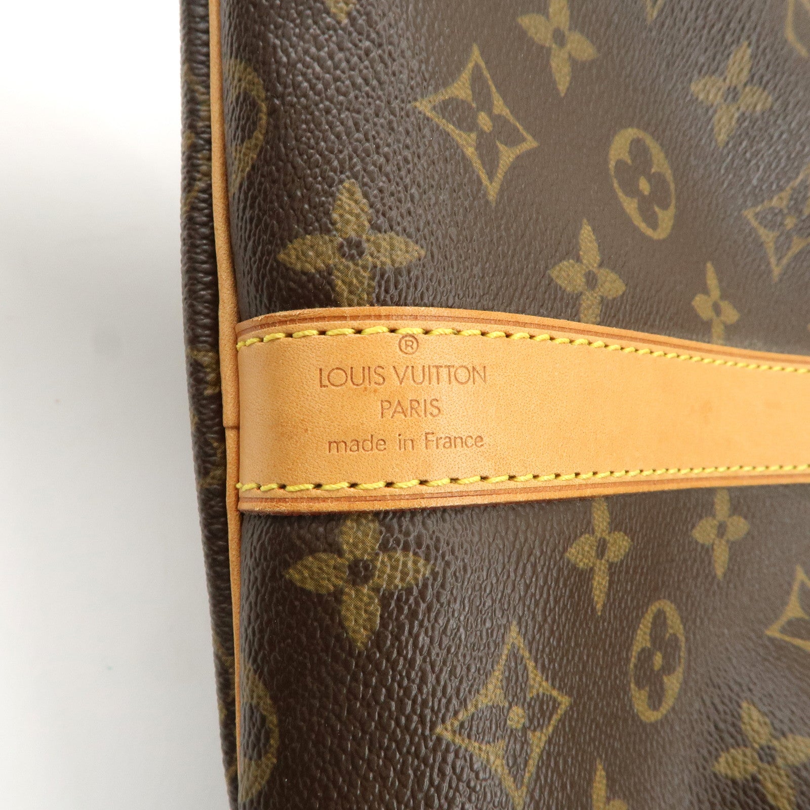 Louis Vuitton Monogram Keep All Bandouliere 55 Boston Bag M41414