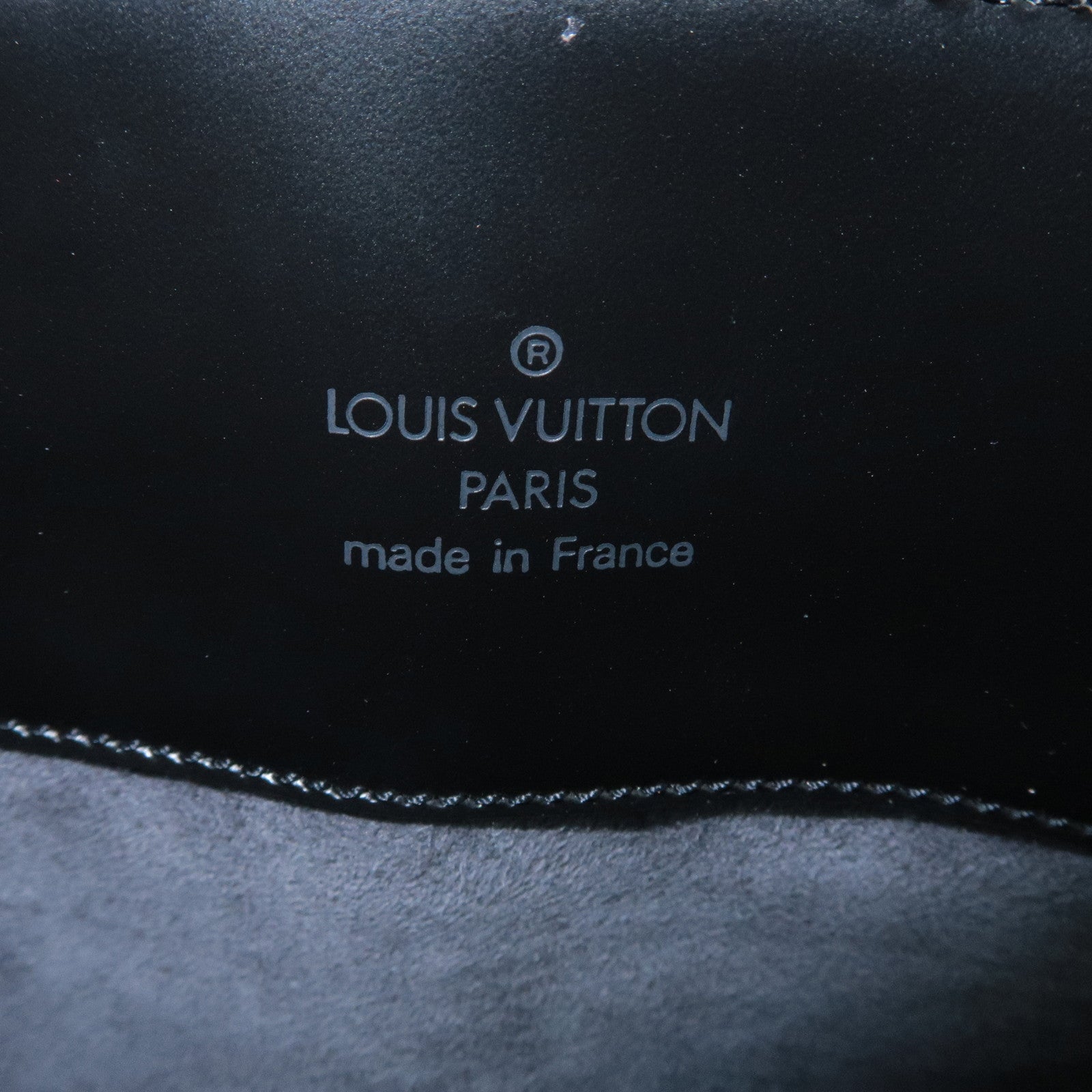 Louis Vuitton Epi Reverie Hand Bag Shoulder Bag Black M52162