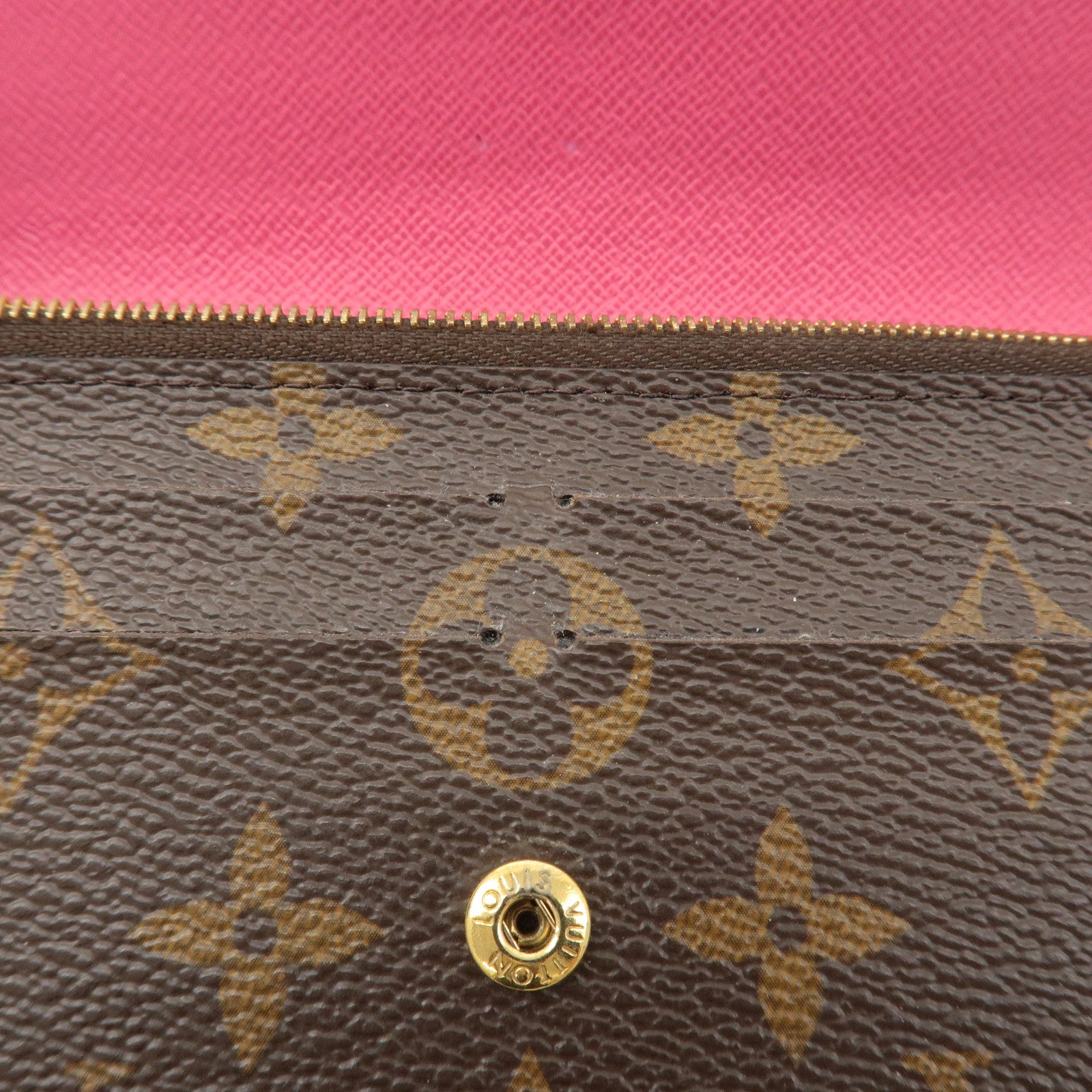 Louis Vuitton Monogram Portefeuille Emily Flower M68313