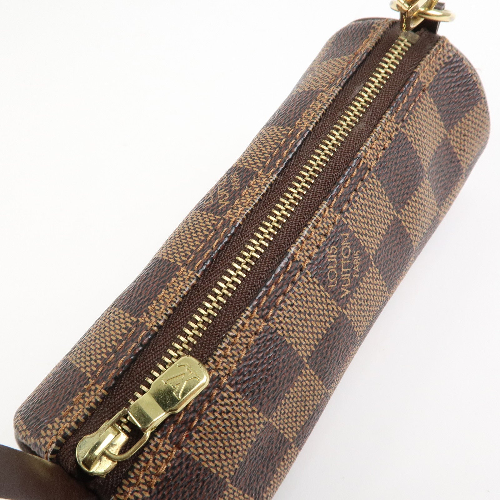 Louis Vuitton Damier Papillon 30 Hand Bag 
Pouch Brown N51303 Used