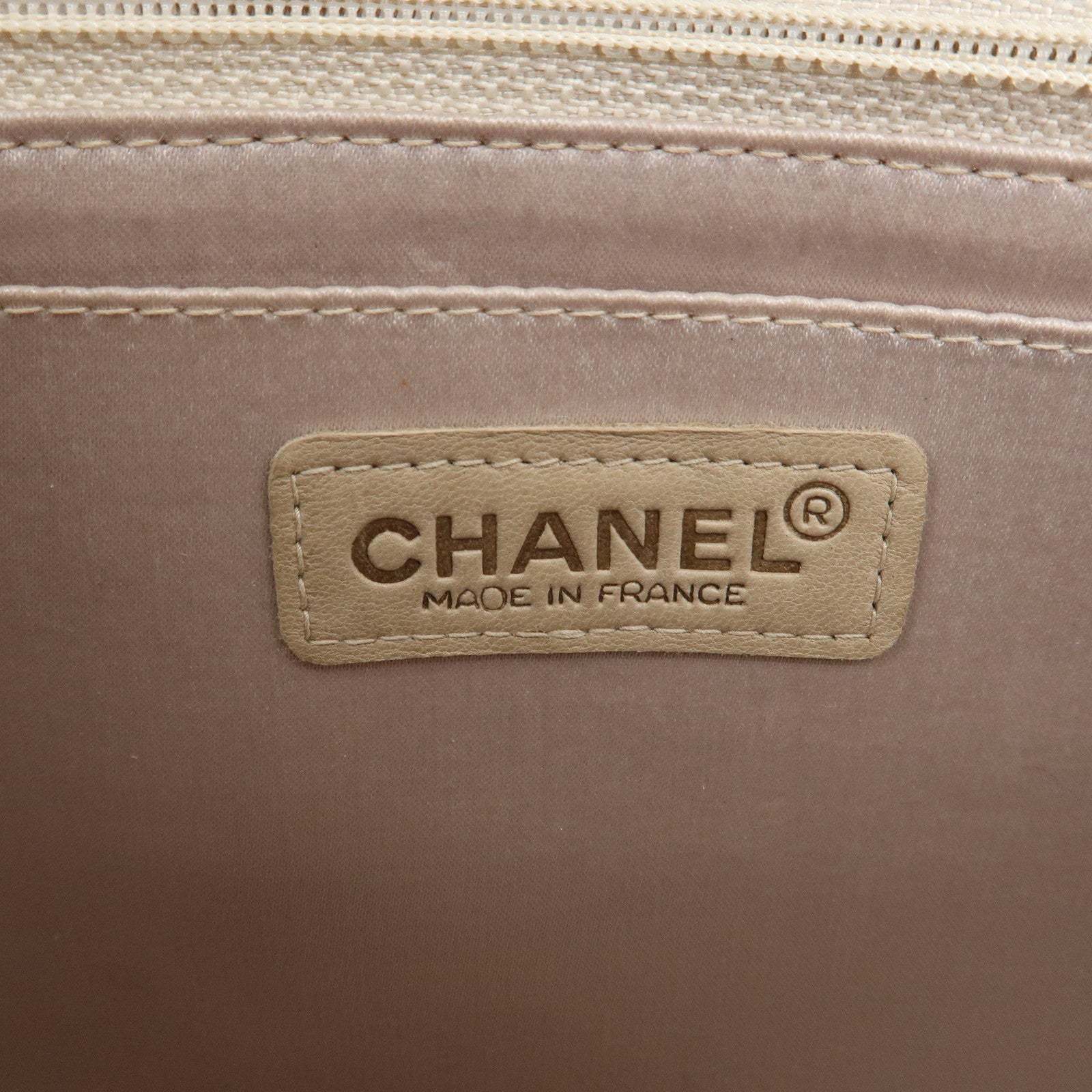 CHANEL Travel Line Chocolate Bar Nylon Jacquard Chain Bag A15285