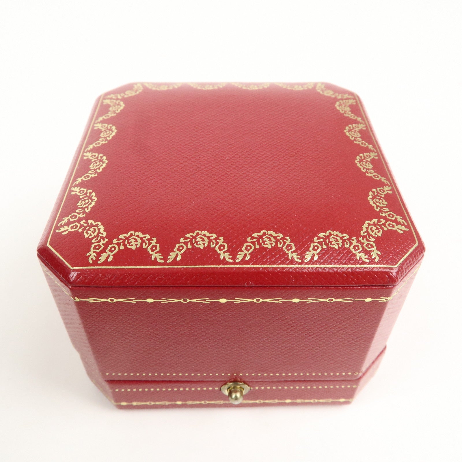 Cartier Set of 10 Ring Box Display Box Jewelry Box For Ring Red