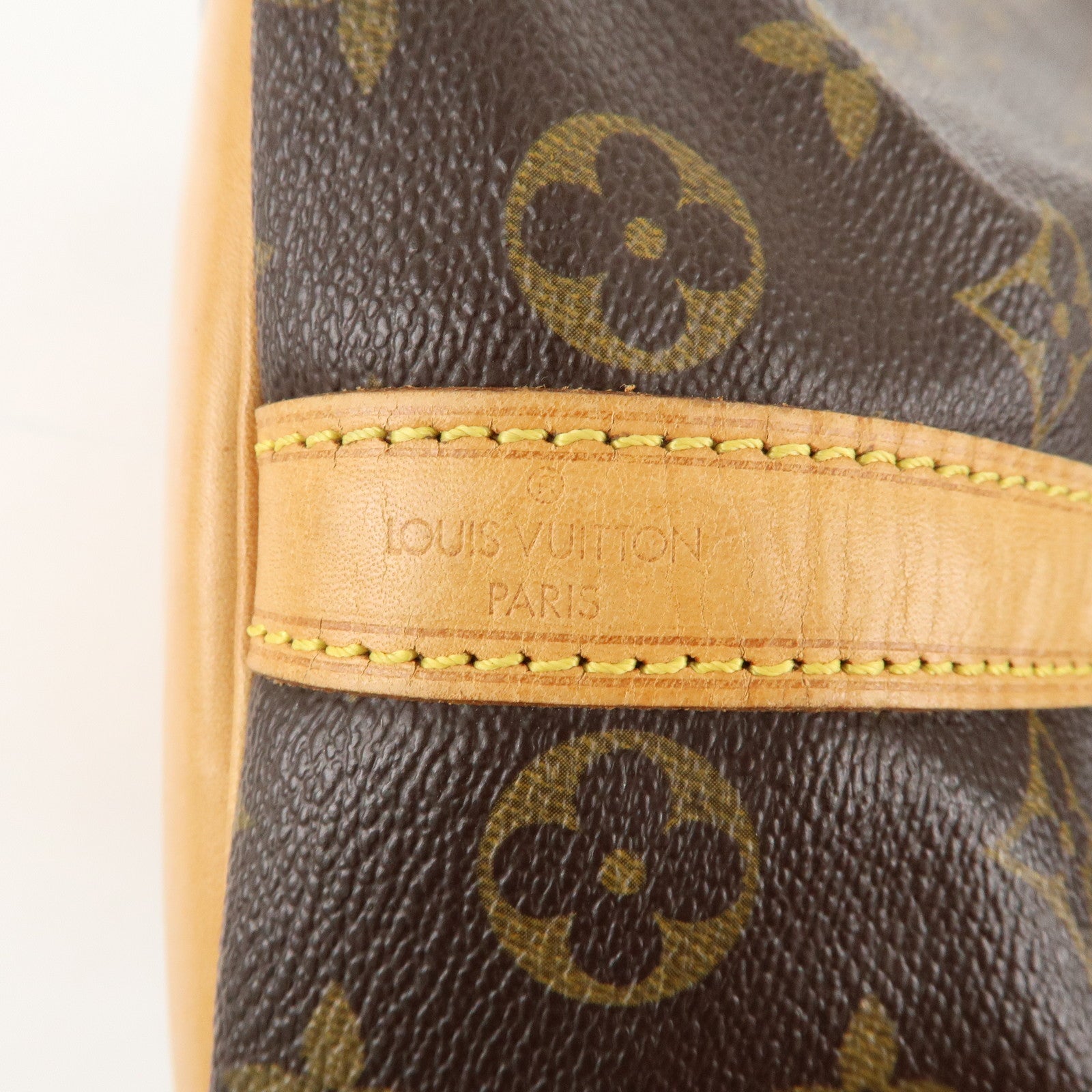 Louis Vuitton Monogram Petit Noe Shoulder Bag Brown M42226