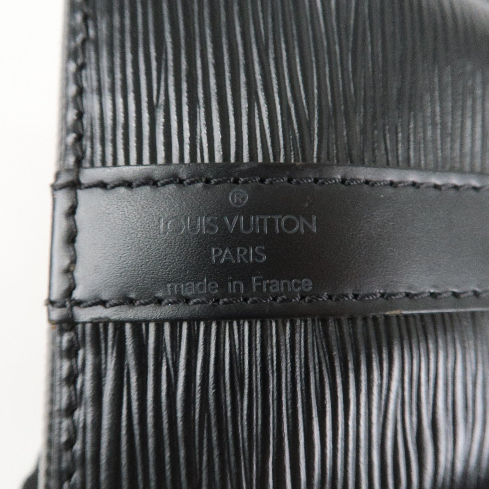 Louis Vuitton Epi Petit Noe Shoulder Bag Noir Black M59012 Used