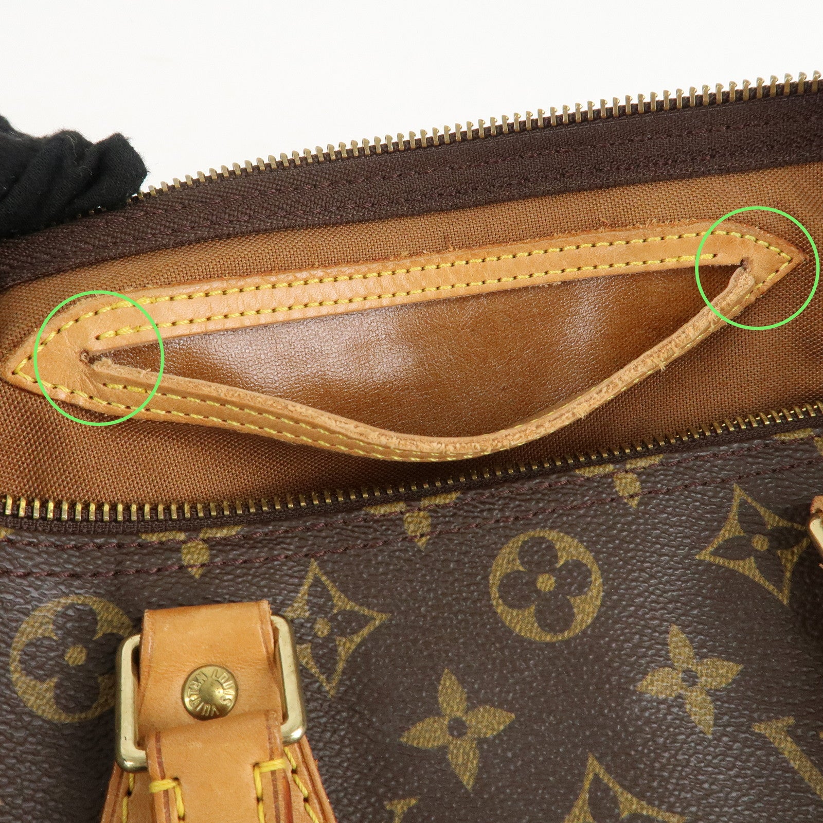 Louis Vuitton Monogram Speedy 30 Hand Bag Boston Bag M41526 Used