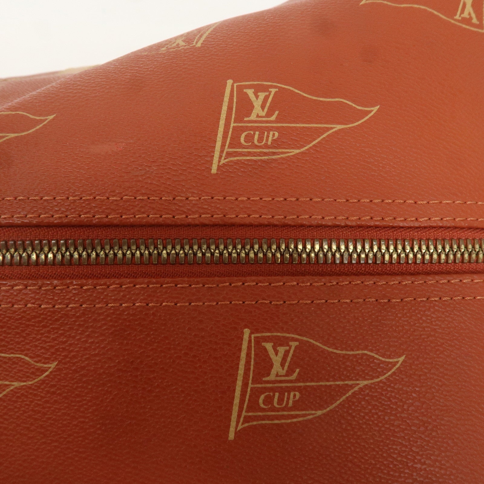 Louis Vuitton LV Cup Kabul Coating Canvas Boston Bag M80020