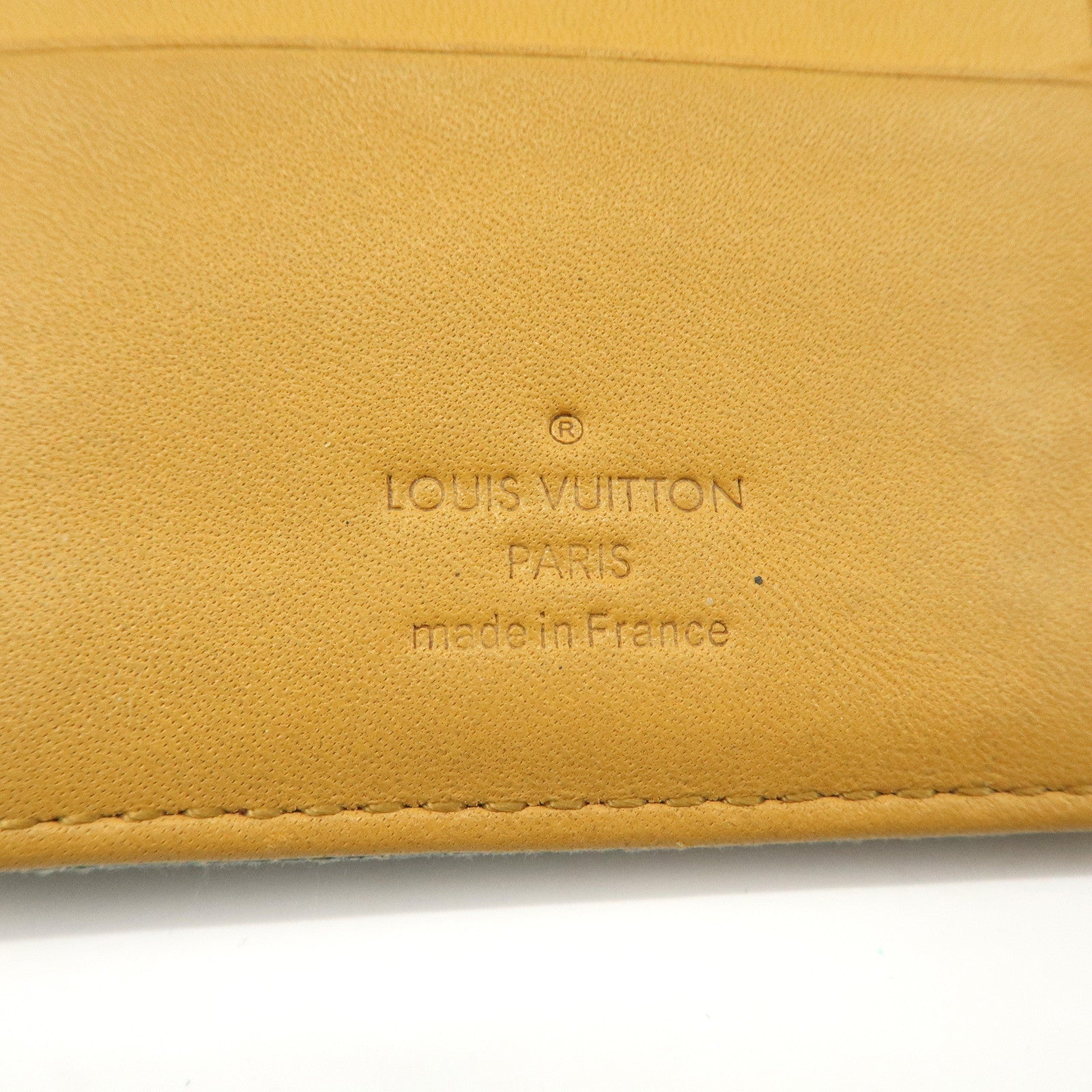 Louis Vuitton Monogram Denim Portefeuille Amelia Wallet M95511 Used