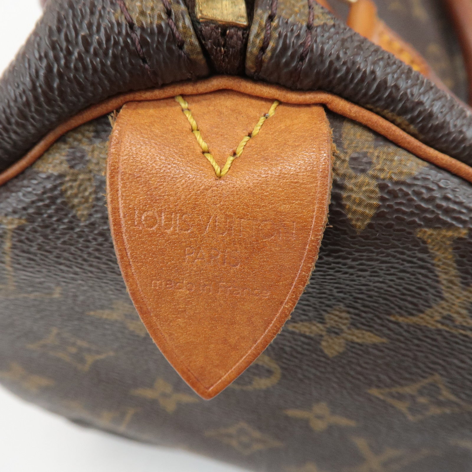 Louis Vuitton Monogram Speedy 30 Hand Bag Boston Bag M41526 Used