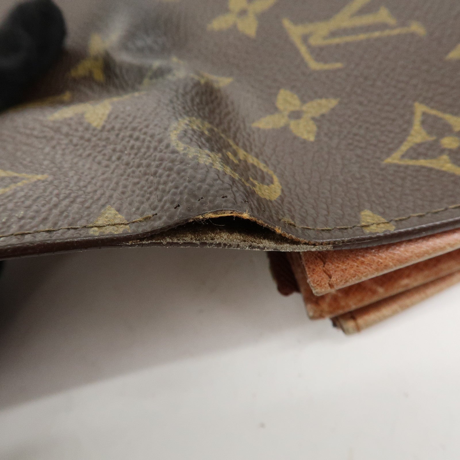 Louis Vuitton Monogram Set of 2 Long Wallet Brown M61723