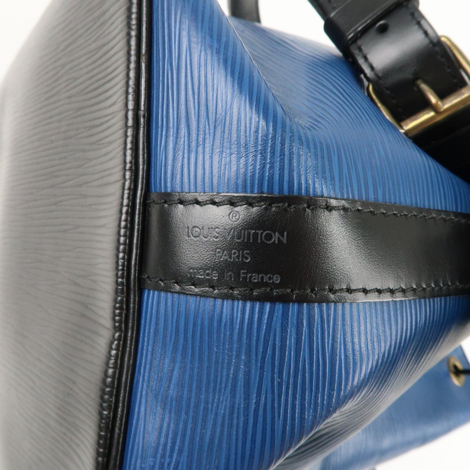 Louis Vuitton Epi Petit Noe Bi-Color Toledo Blue M44152