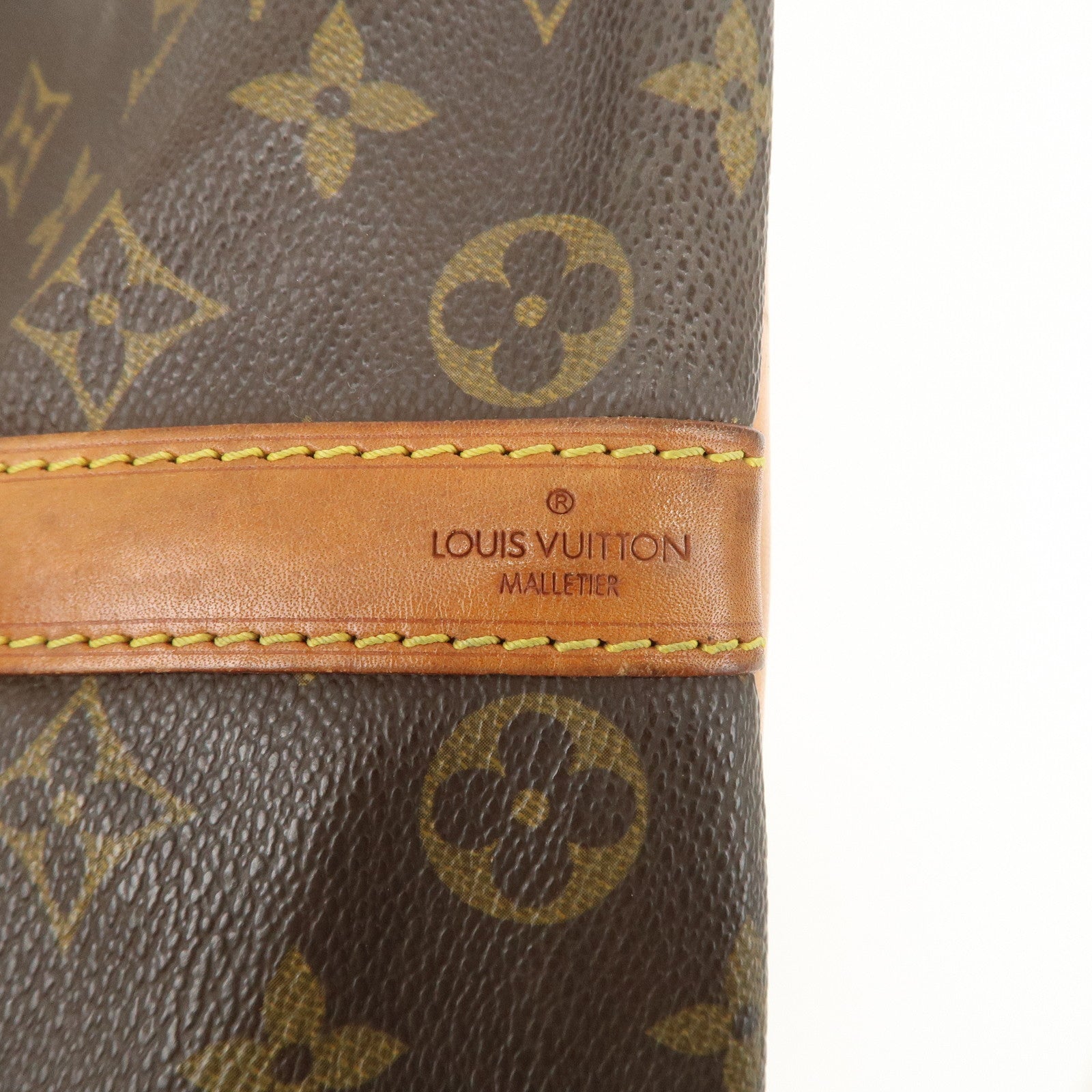 Louis Vuitton Monogram Petit Noe Shoulder Bag Brown M42226 Used