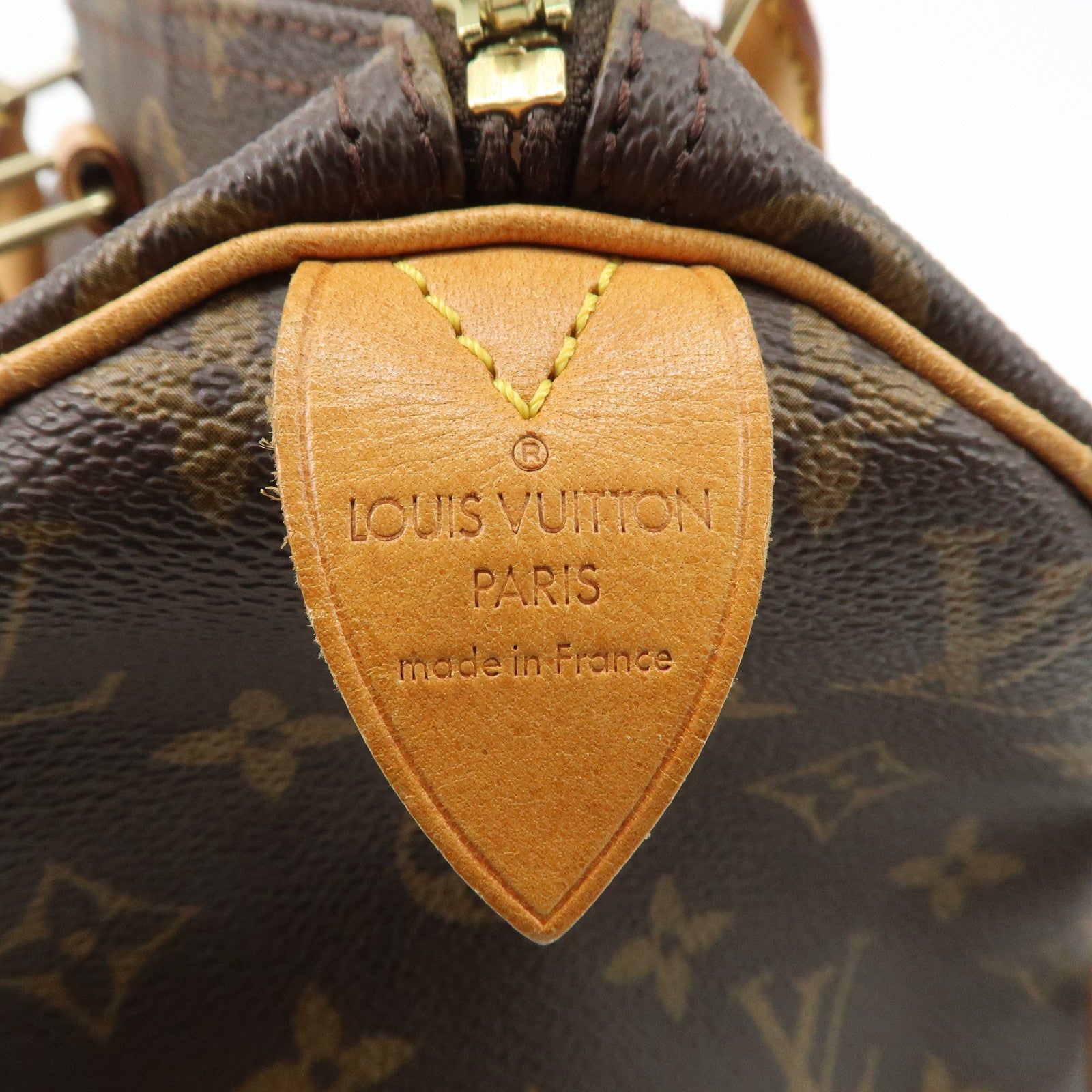 Louis Vuitton Monogram Speedy 30 Hand Bag Boston Bag M41526 Used