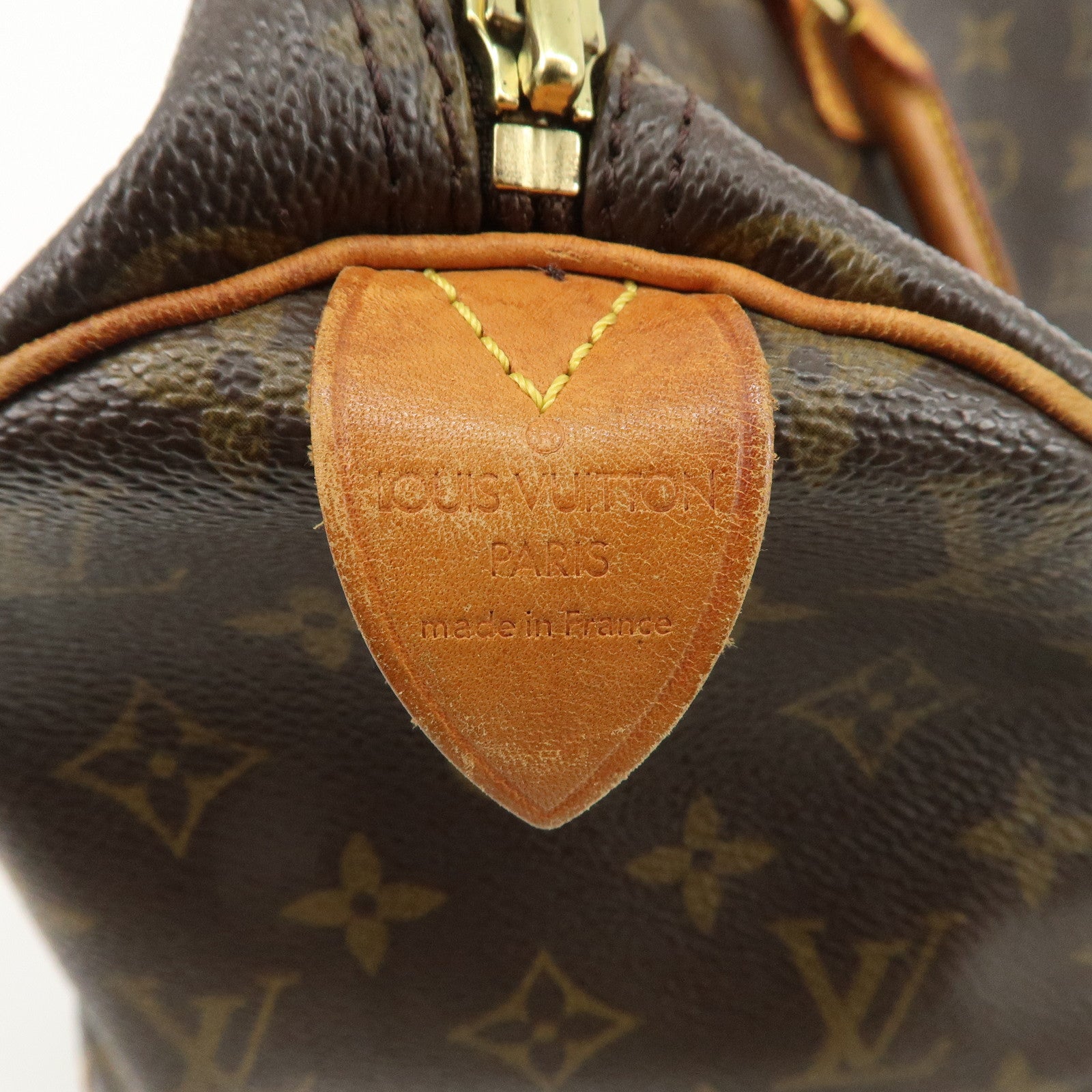 Louis Vuitton Monogram Speedy 30 Hand Bag Boston Bag M41526 Used