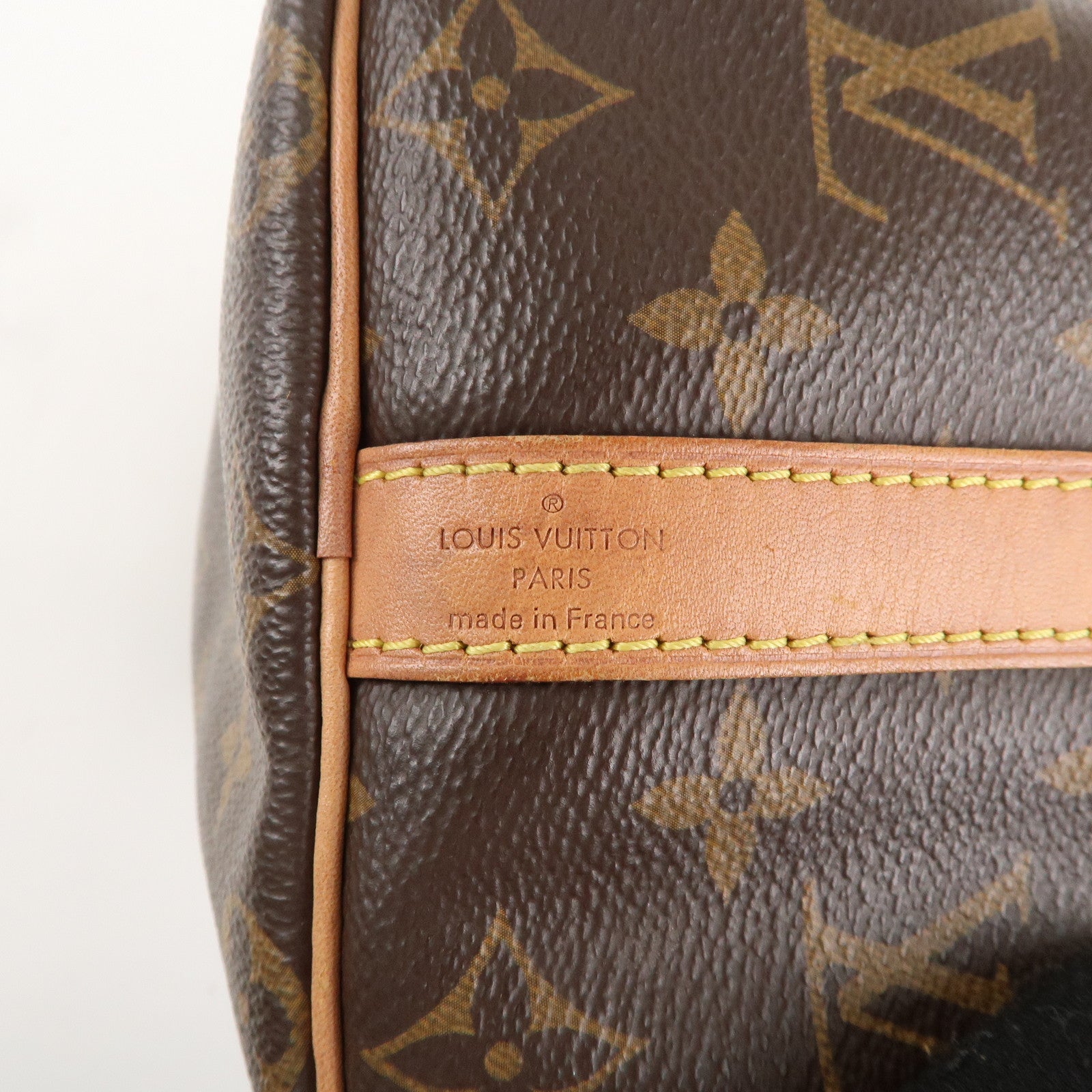 Louis Vuitton Monogram Speedy Bandouliere 25 Brown M41113