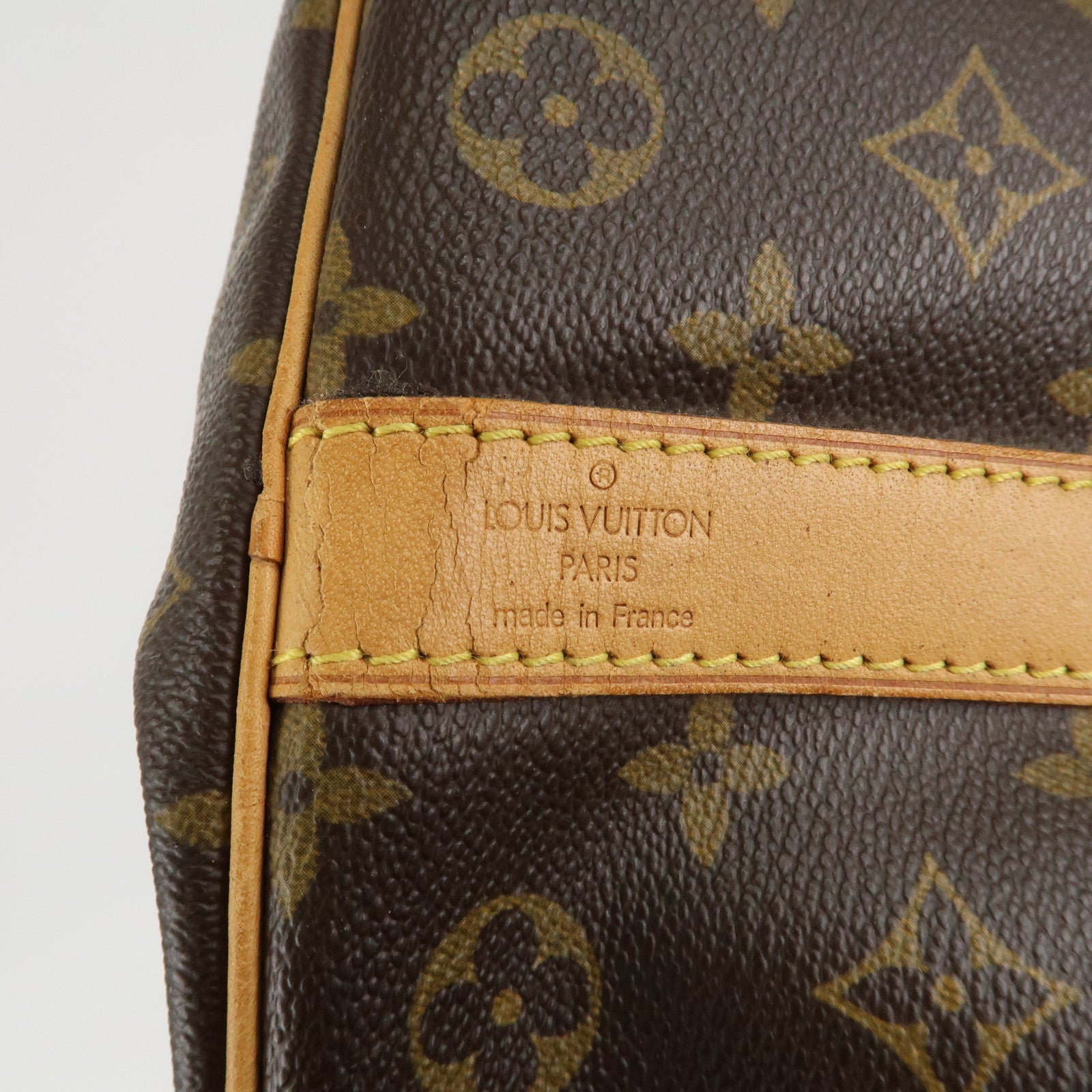 Louis Vuitton Monogram Keep All Bandouliere 50 Boston Bag M41416 Used