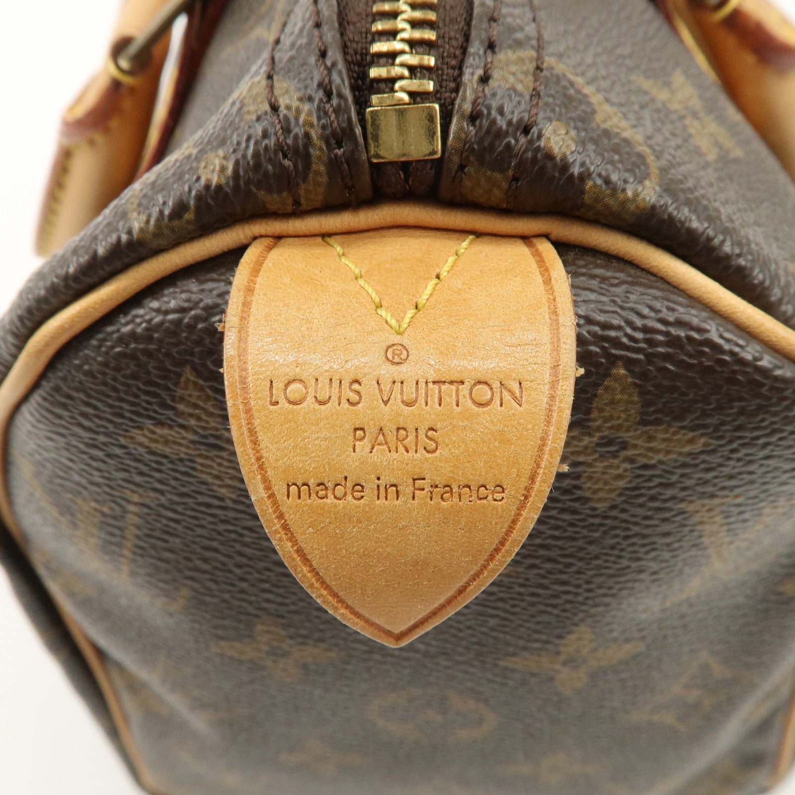 Louis Vuitton Monogram Speedy 25 Hand Bag Boston Bag M41528