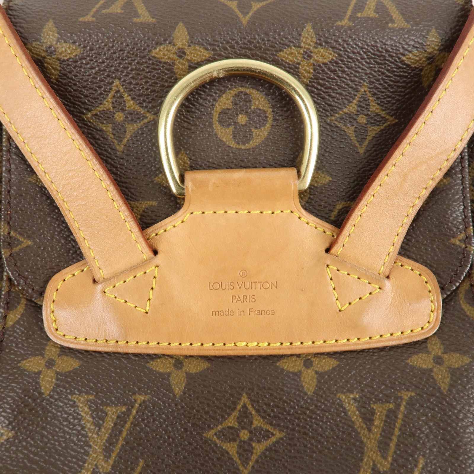 Louis Vuitton Monogram Montsouris MM Back Pack M51136 Used