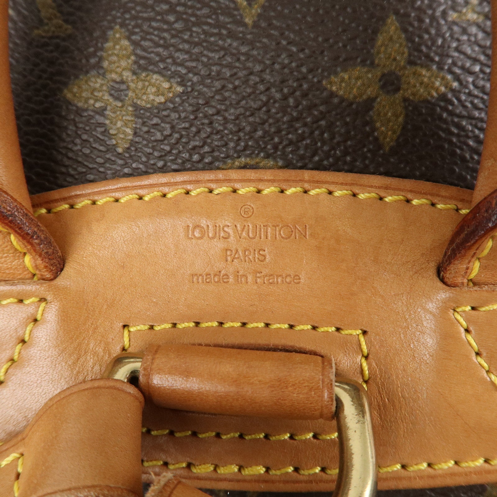 Louis Vuitton Monogram Mini Montsouris Back Pack M51137 Used