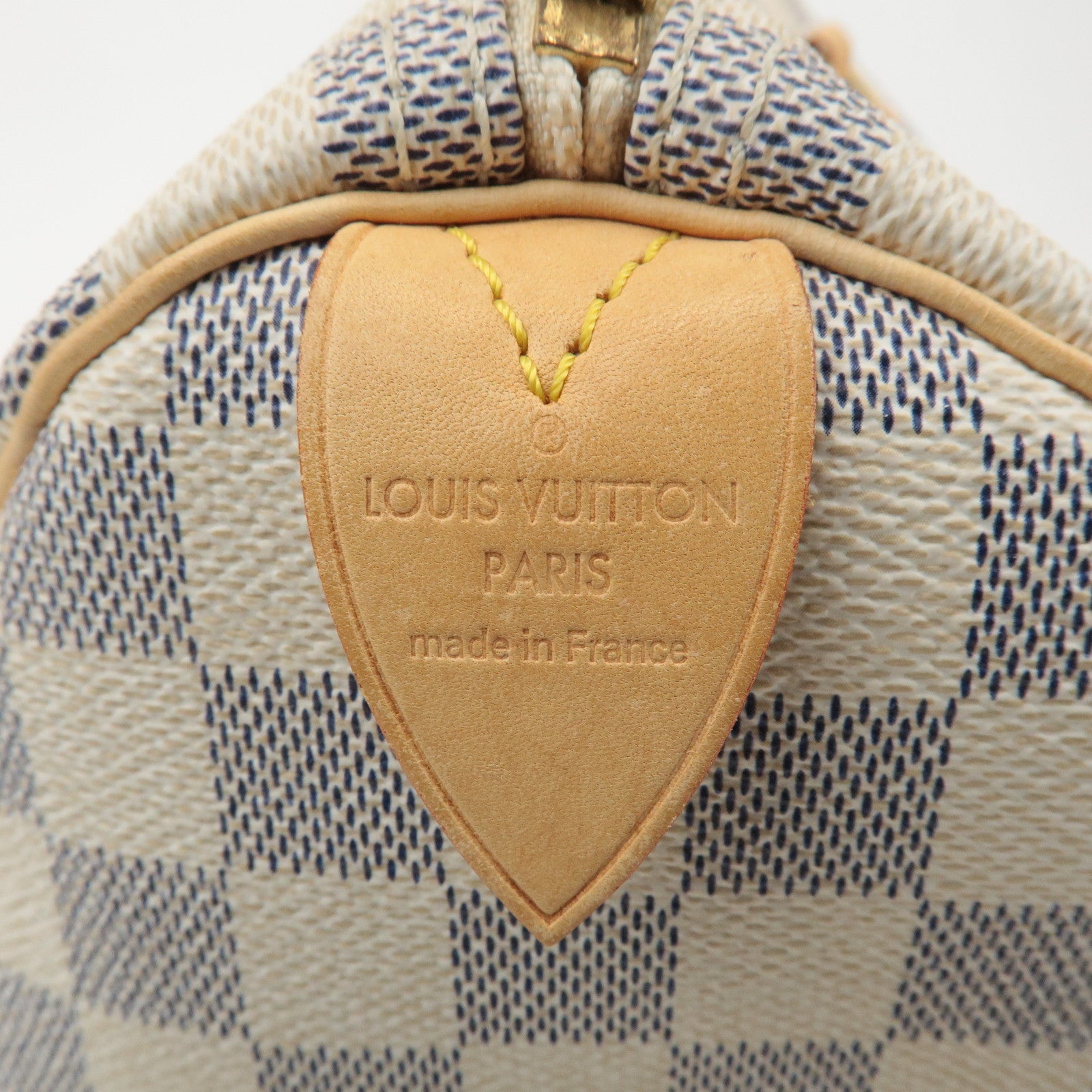 Louis Vuitton Damier Azur Speedy 30 Boston Hand Bag N41533