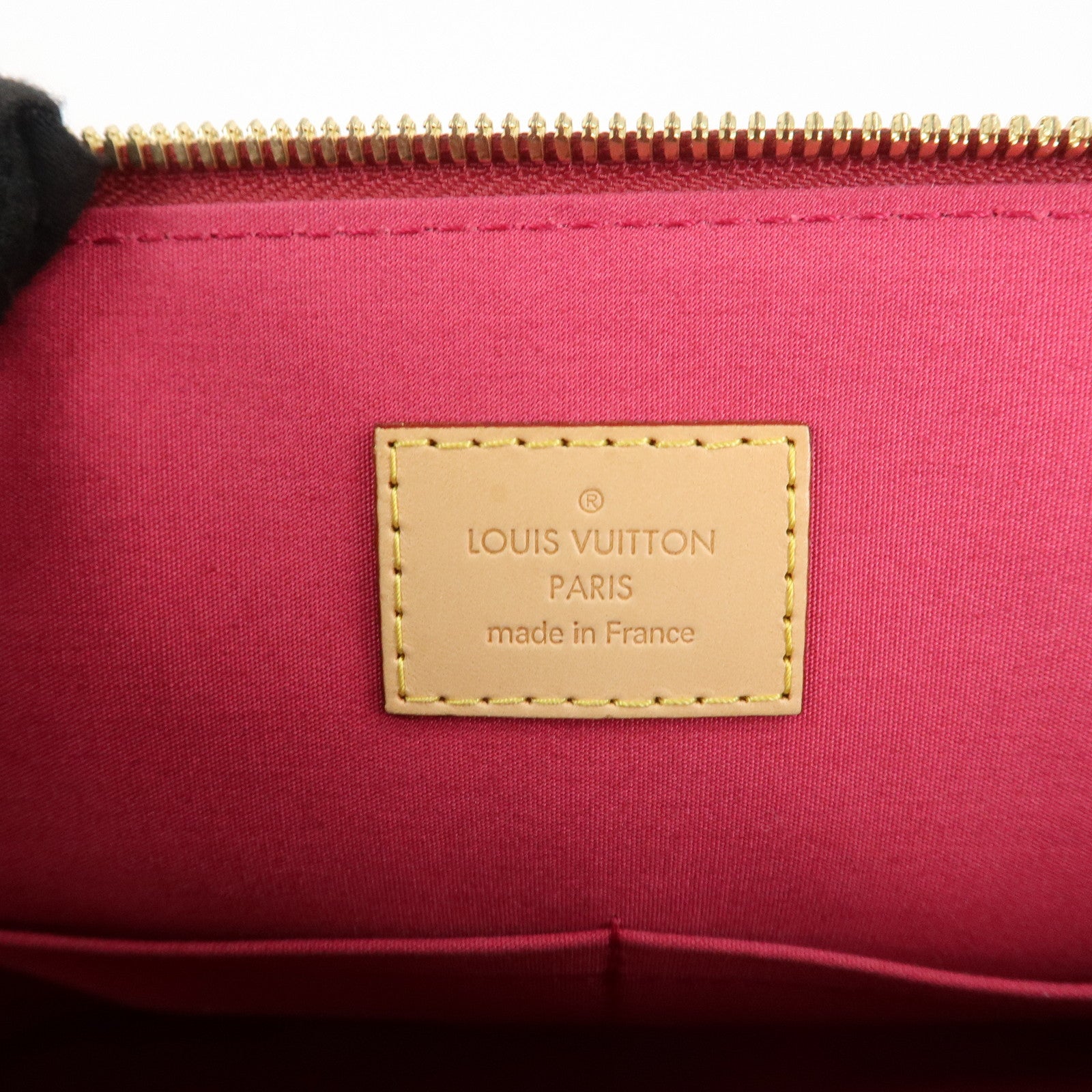 Louis Vuitton Monogram Vernis Alma PB 2Way Bag Rose Indien M91771