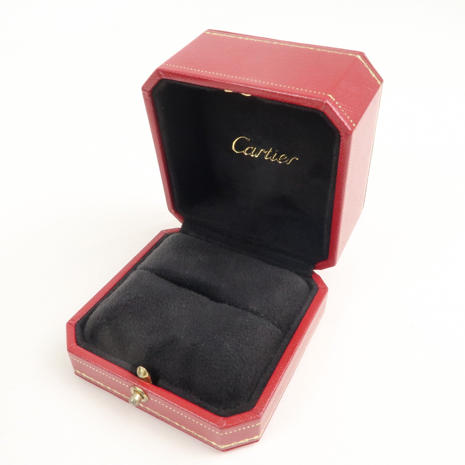 Cartier Set of 10 Ring Box Display Box Jewelry Box For Ring Red