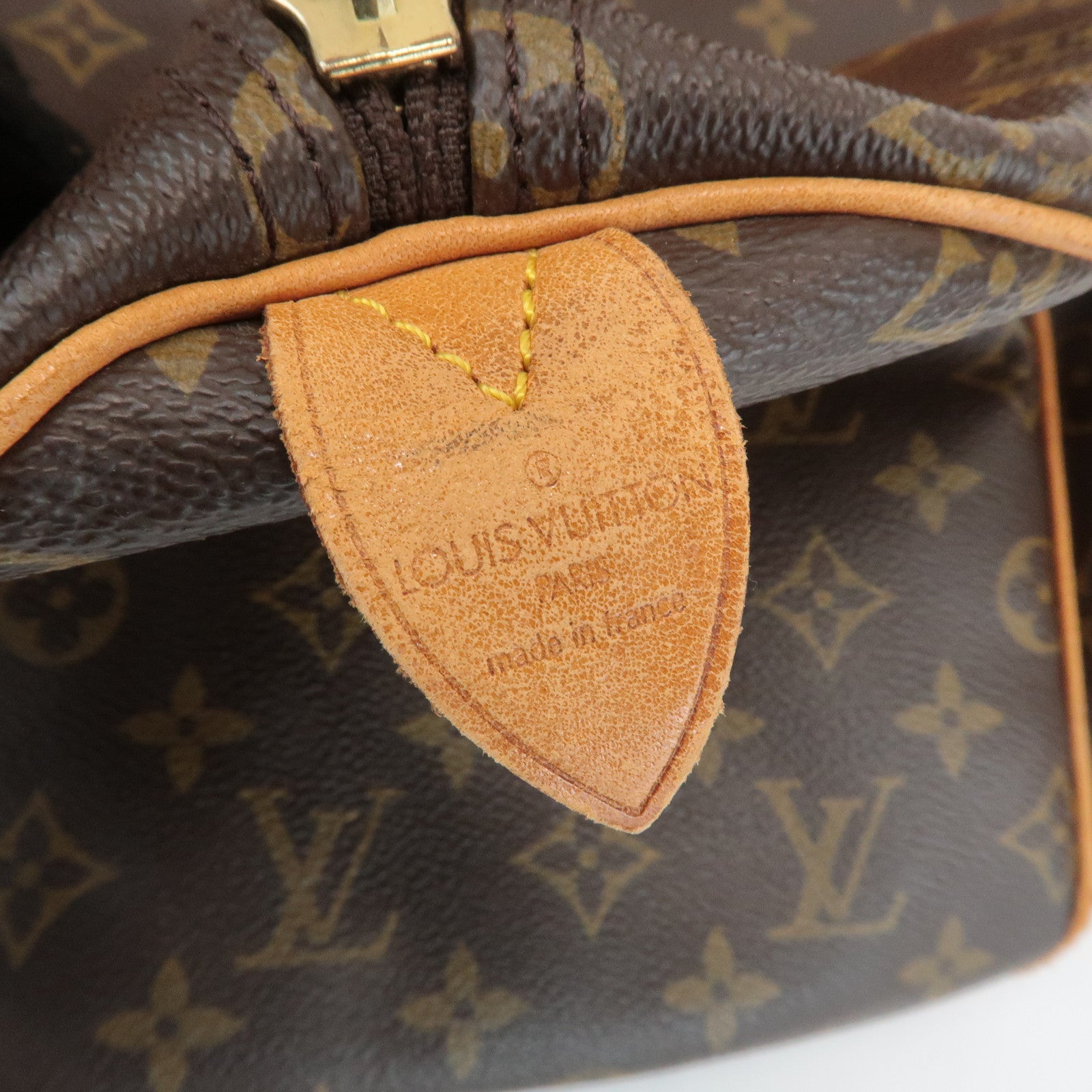 Louis Vuitton Monogram Keep All 55 Boston Bag Brown M41424 Used