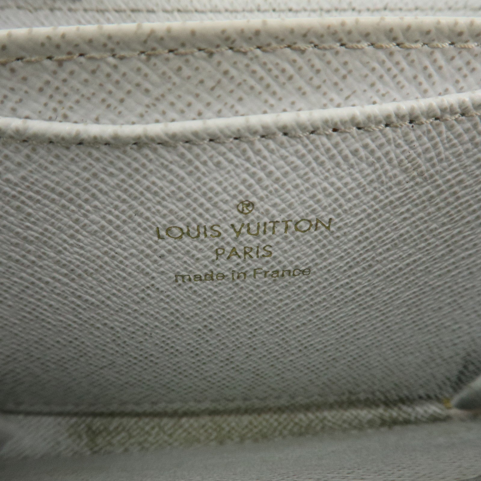 Louis Vuitton Epi Love Lock Zippy Coin Purse Blanc M63994 Used