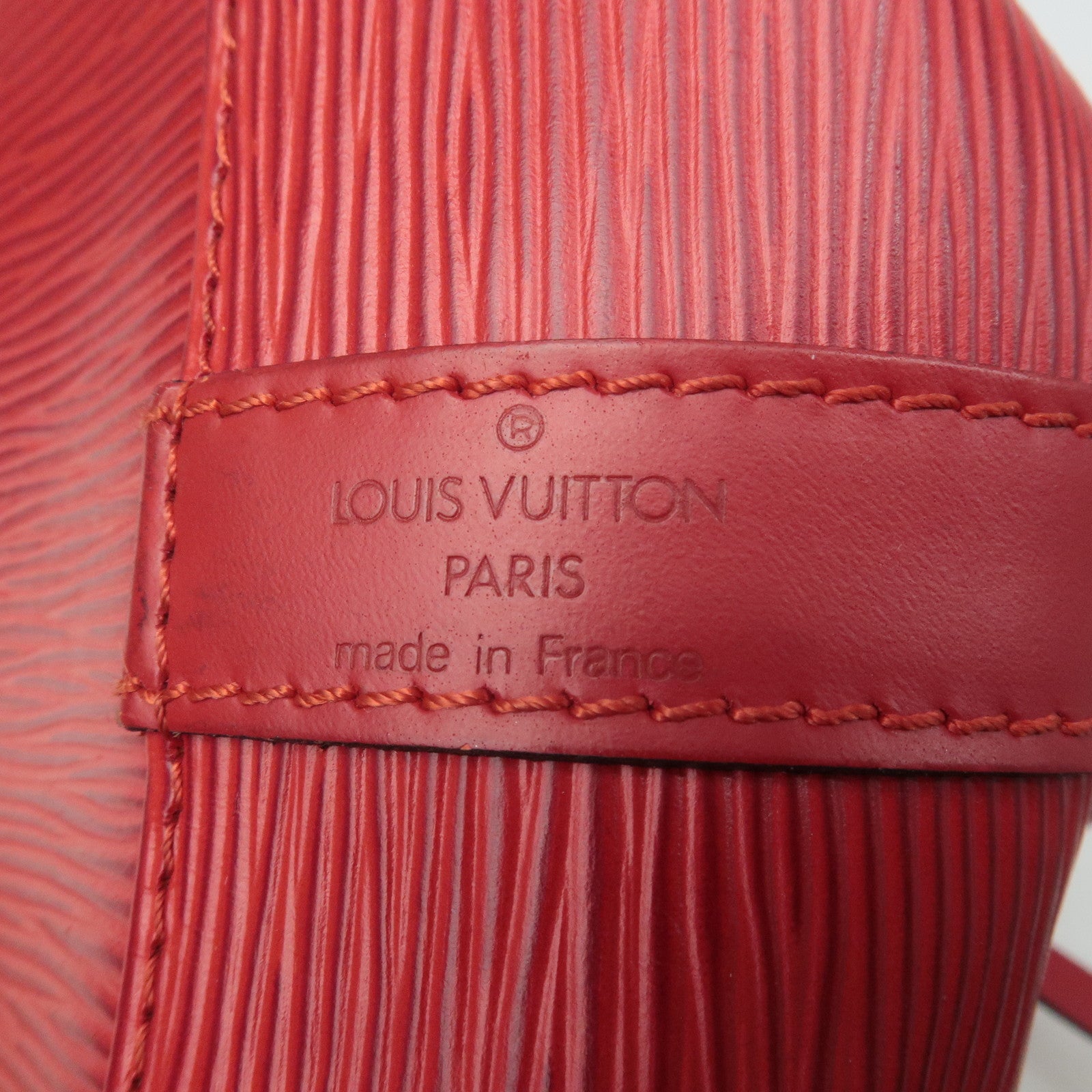 Louis Vuitton Epi Petit Noe Shoulder Bag Castilian Red M44107