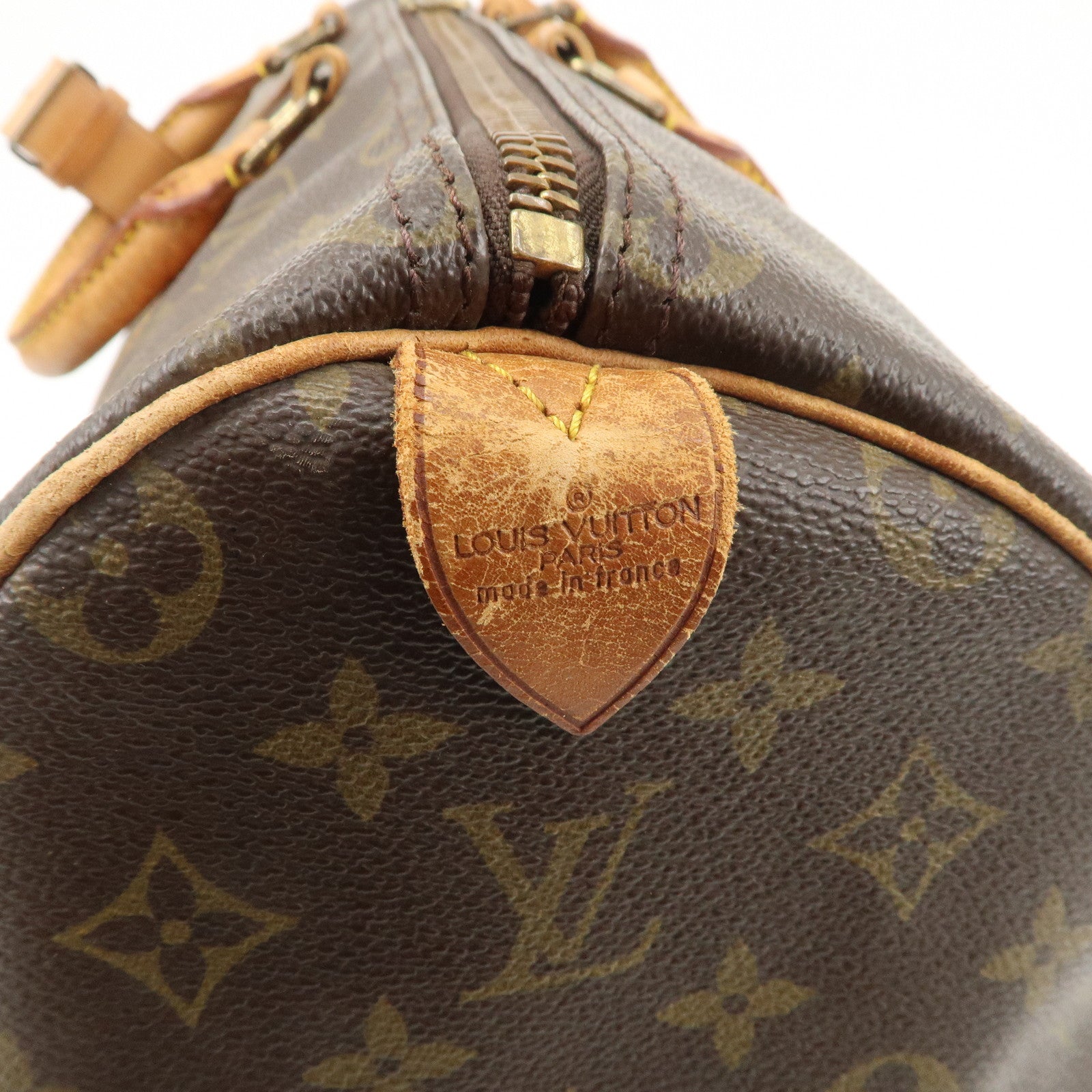 Louis Vuitton Monogram Keep All 50 Boston Bag Brown M41426 Used