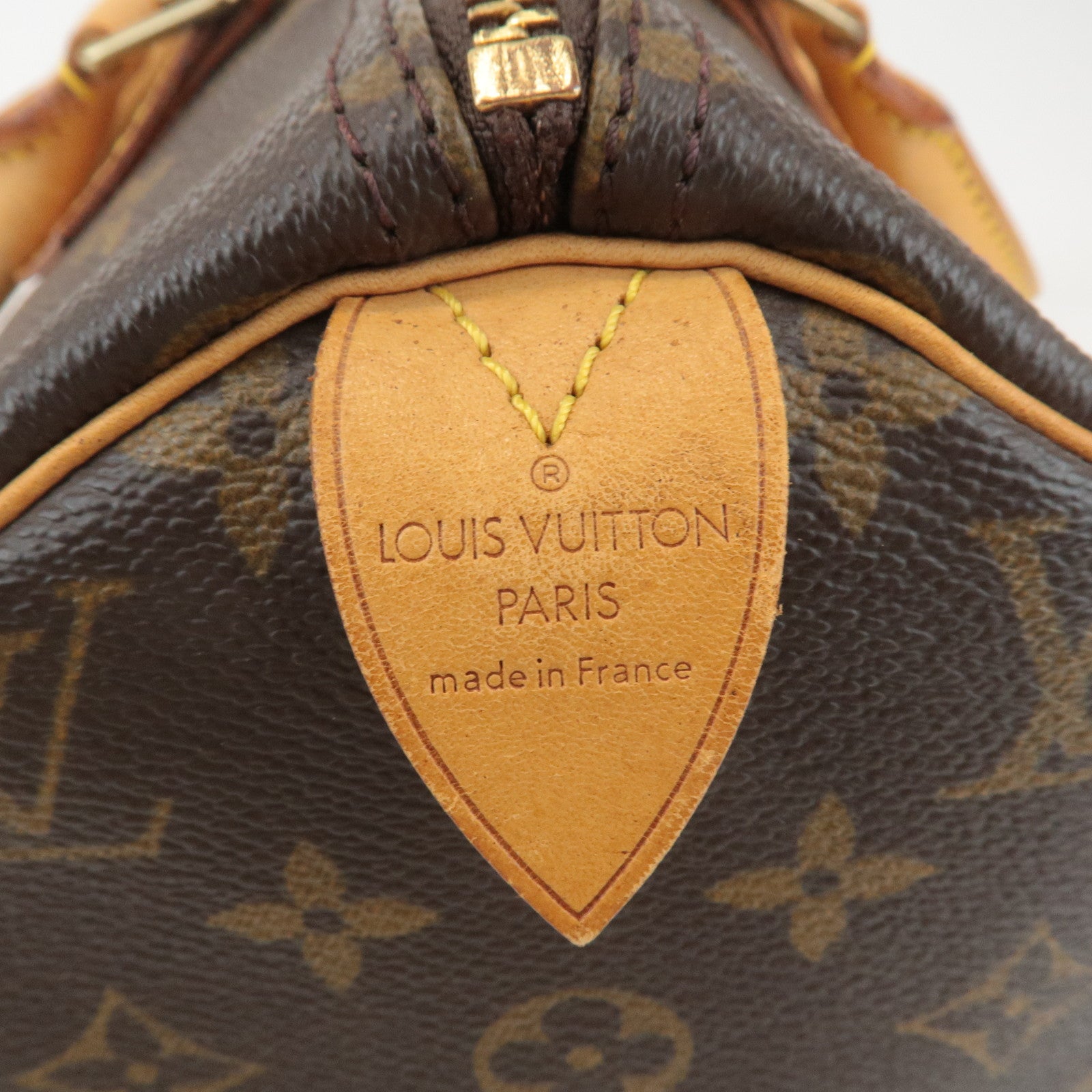 Louis Vuitton Monogram Speedy 30 Hand Bag Boston Bag M41526 Used