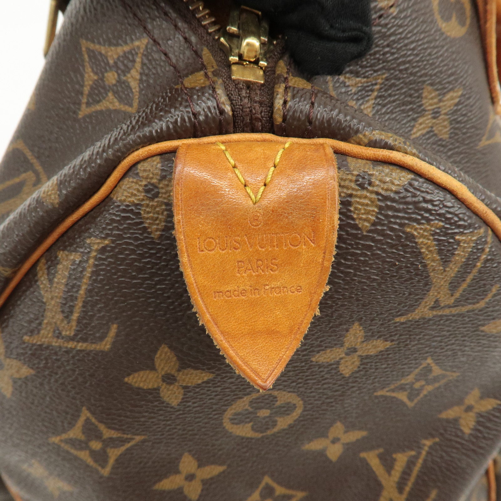 Louis Vuitton Monogram Speedy 30 Hand Bag Boston Bag M41526 Used