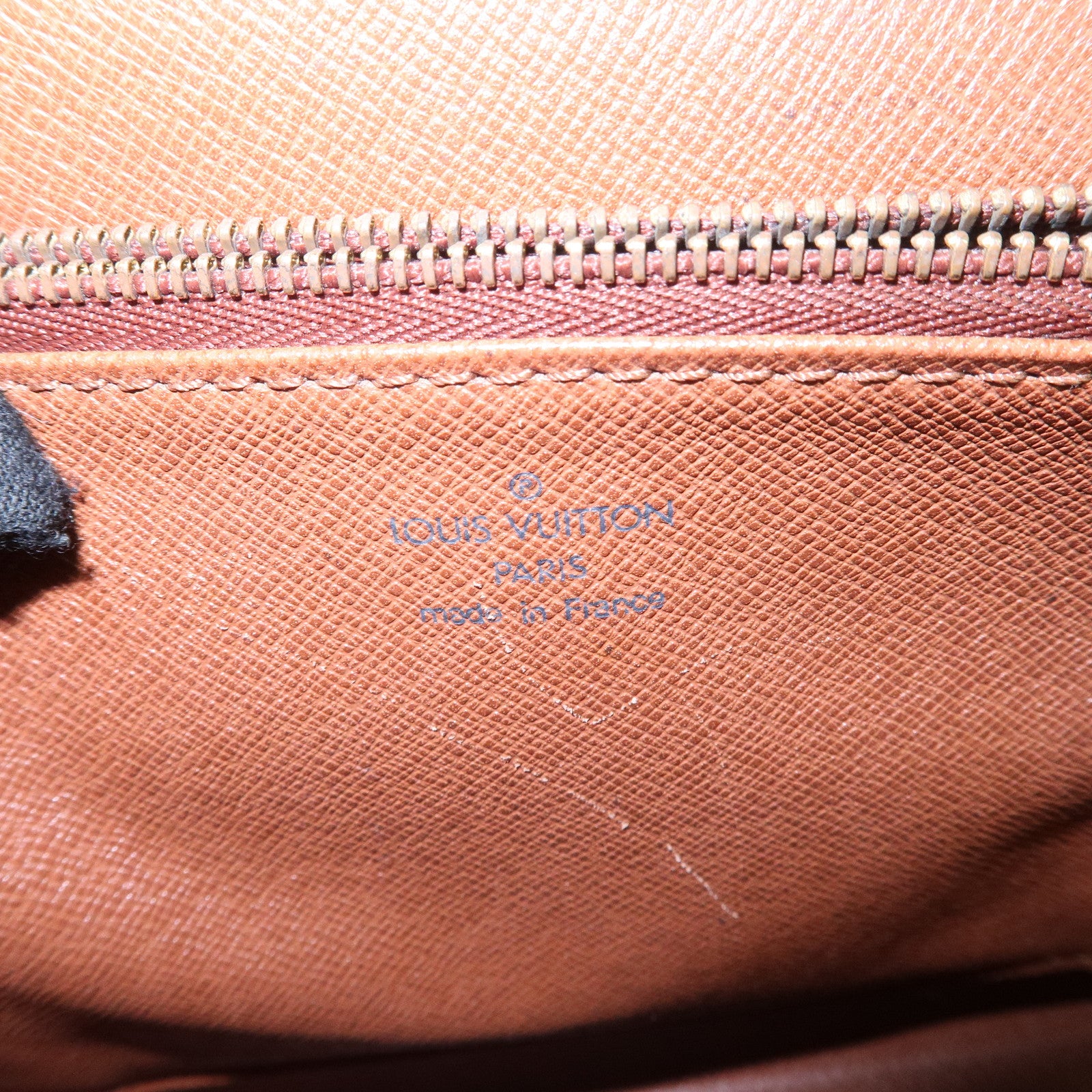 Louis Vuitton Monogram Malesherbes Hand Bag Brown M51379