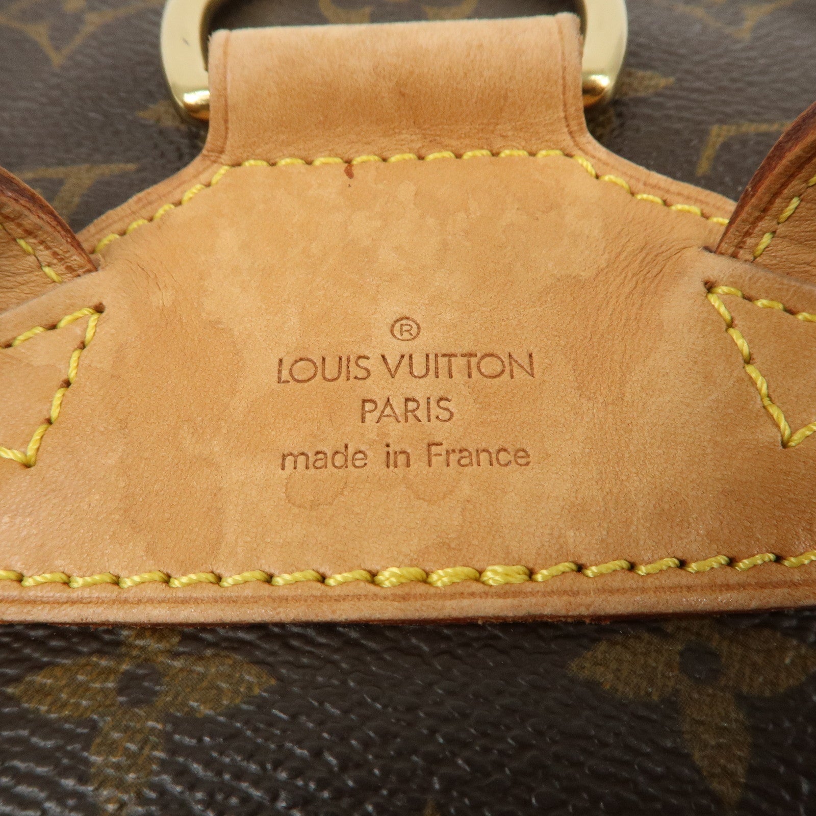 Louis Vuitton Monogram Montsouris MM Back Pack Bag M51136