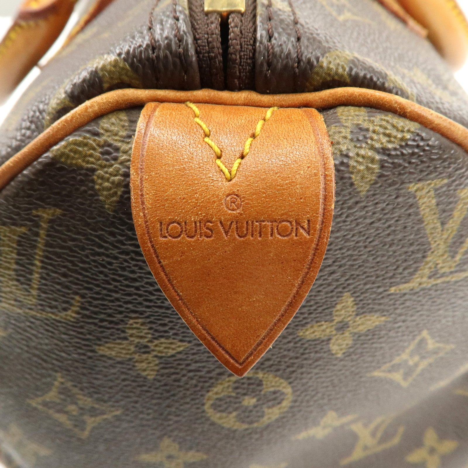 Louis Vuitton Monogram Speedy 30 Hand Bag Boston Bag M41526 Used