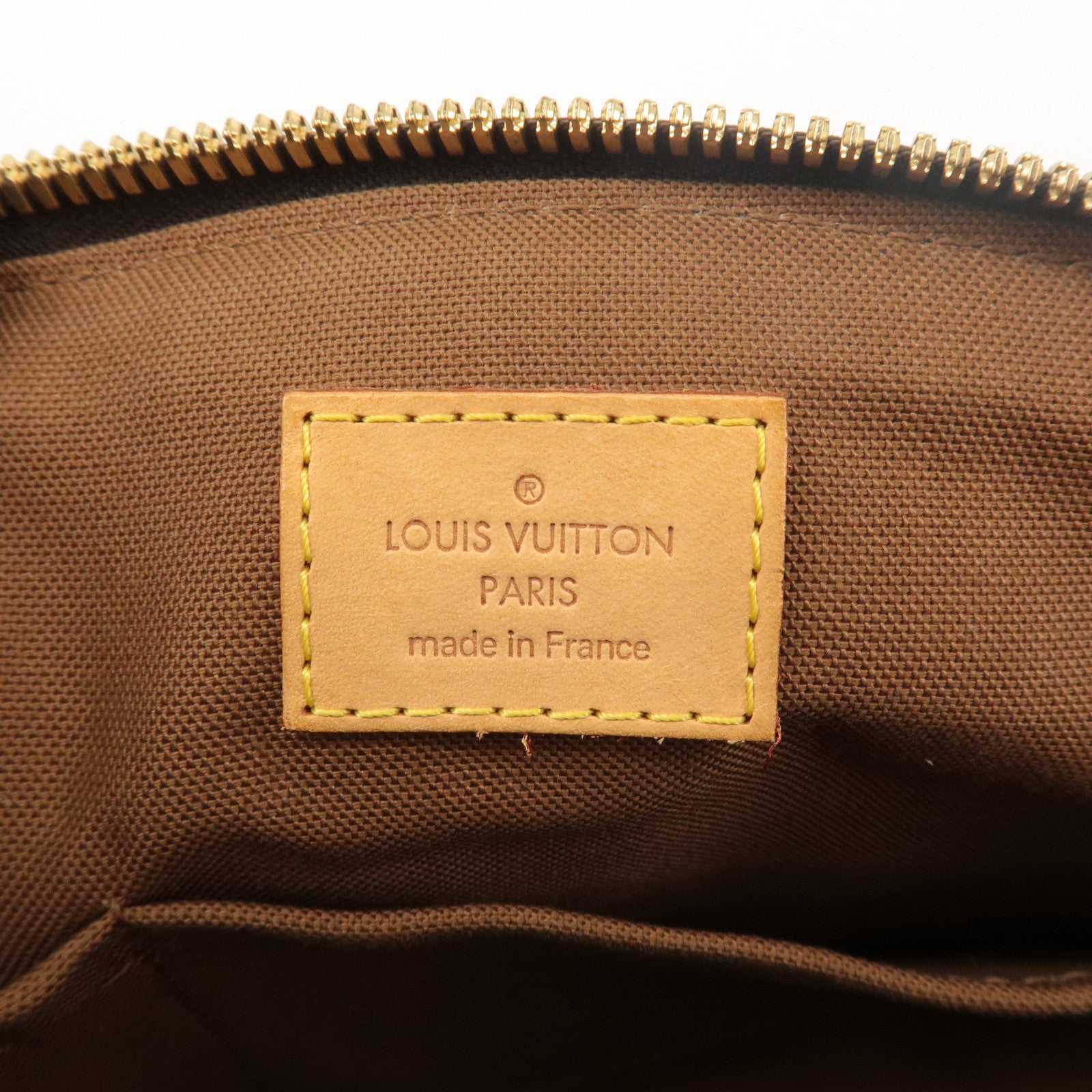 Louis Vuitton Monogram Tivoli PM Hand Bag Brown M40143