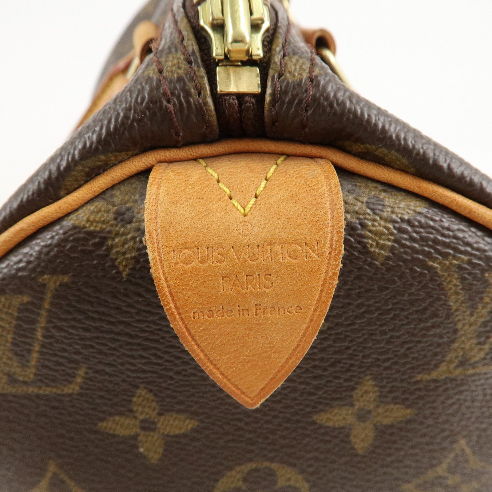 Louis Vuitton Monogram Speedy 30 Hand Bag Boston Bag M41526 Used