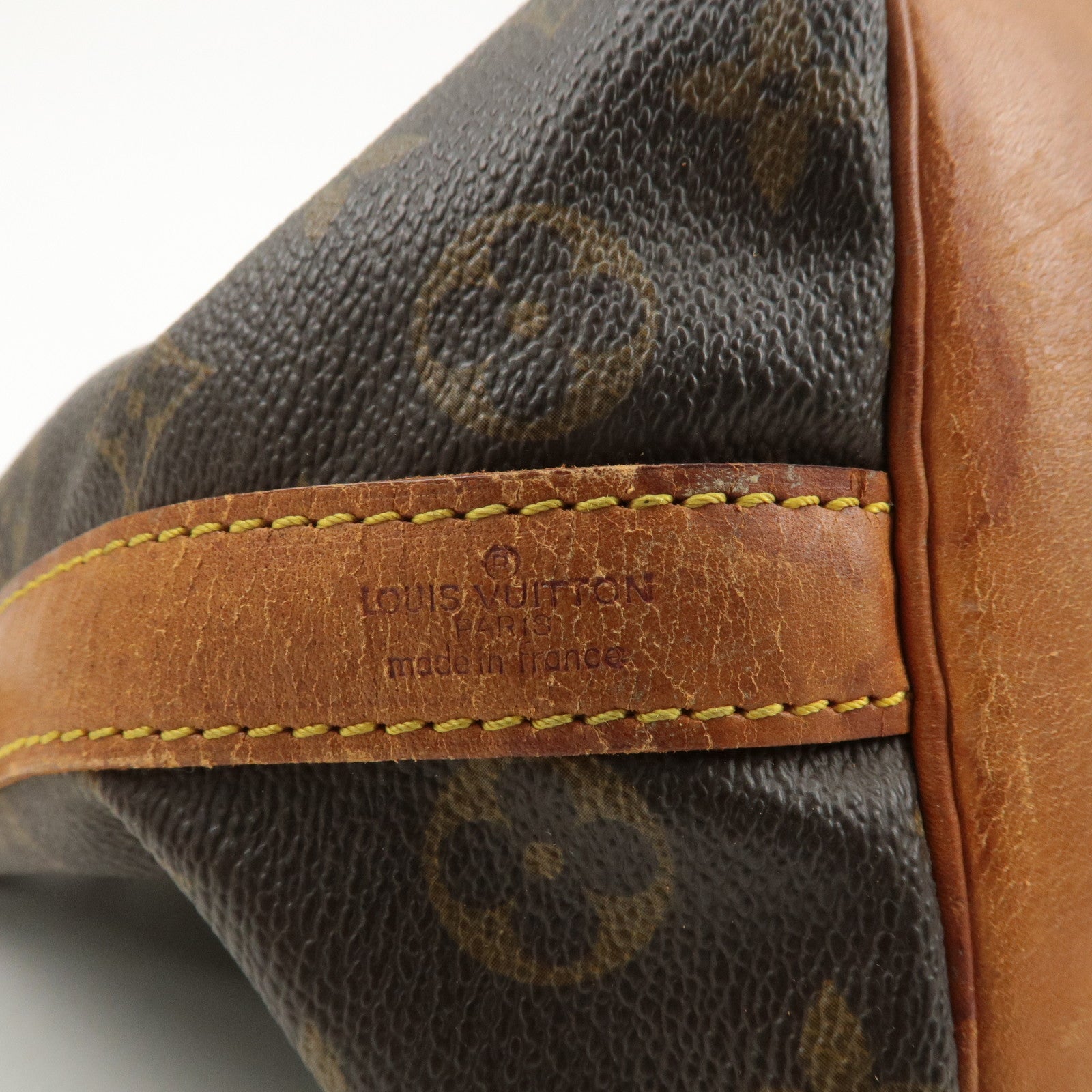 Louis Vuitton Monogram Petit Noe Shoulder Bag Brown M42226