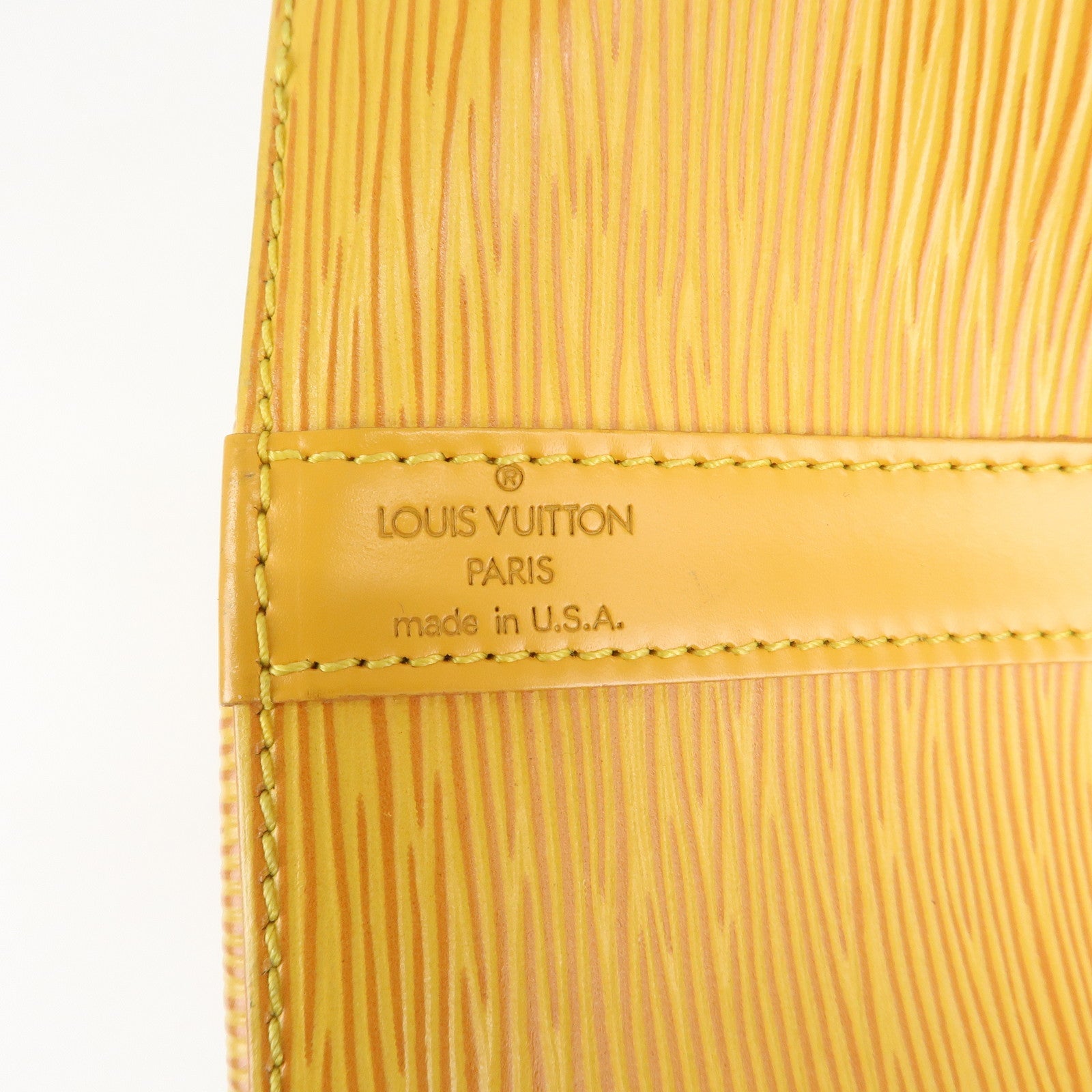 Louis Vuitton Epi Petit Noe Shoulder Bag Tassili Yellow M44109 Used