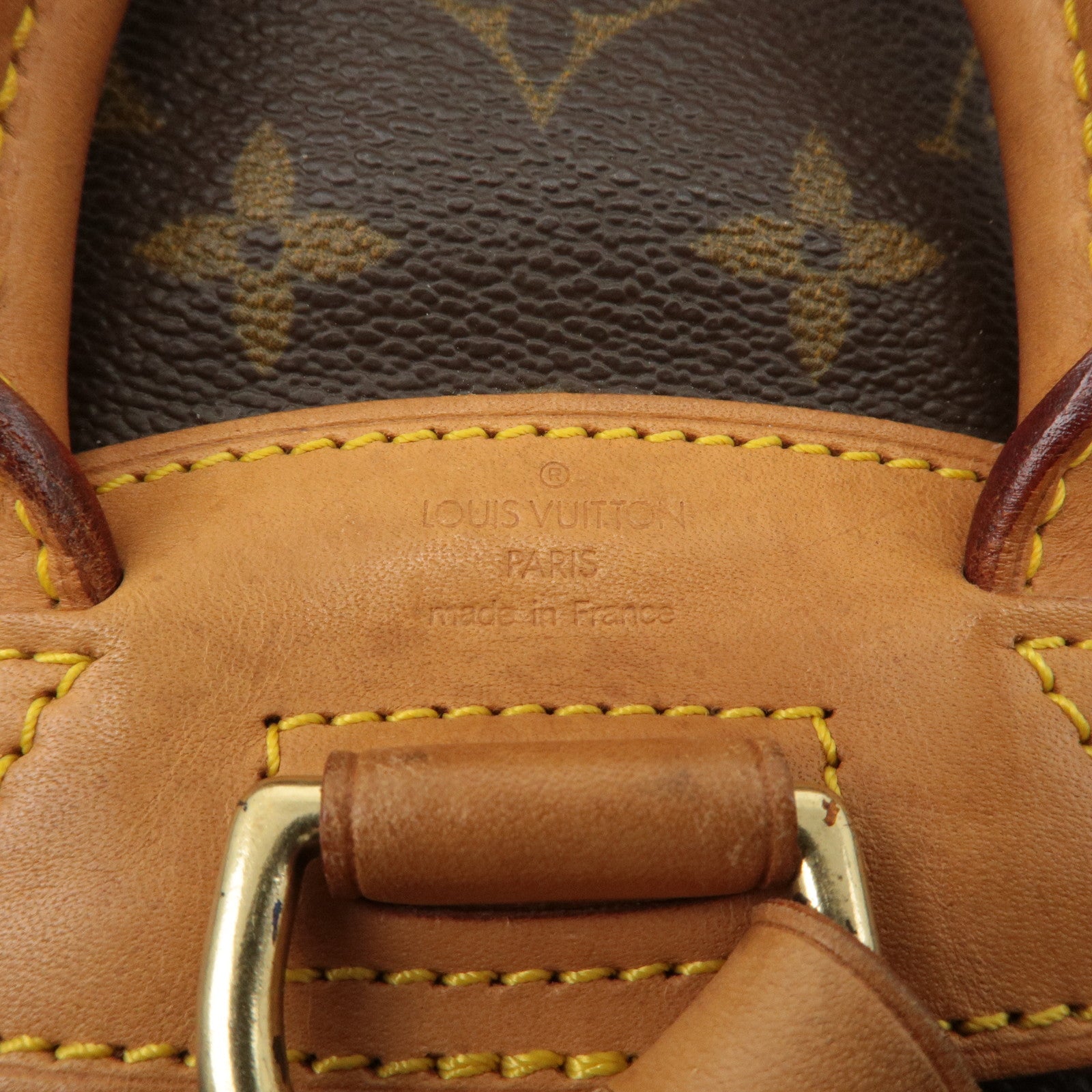 Louis Vuitton Monogram Mini Montsouris Backpack Brown M51137