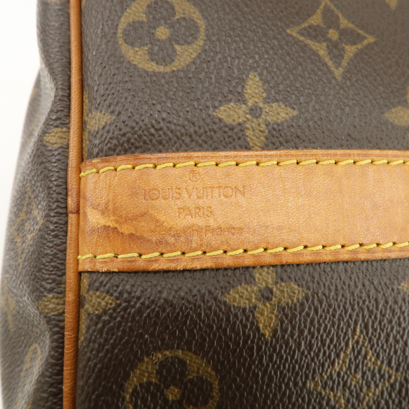 Louis Vuitton Monogram Keep All Bandouliere 50 Boston Bag M41416 Used