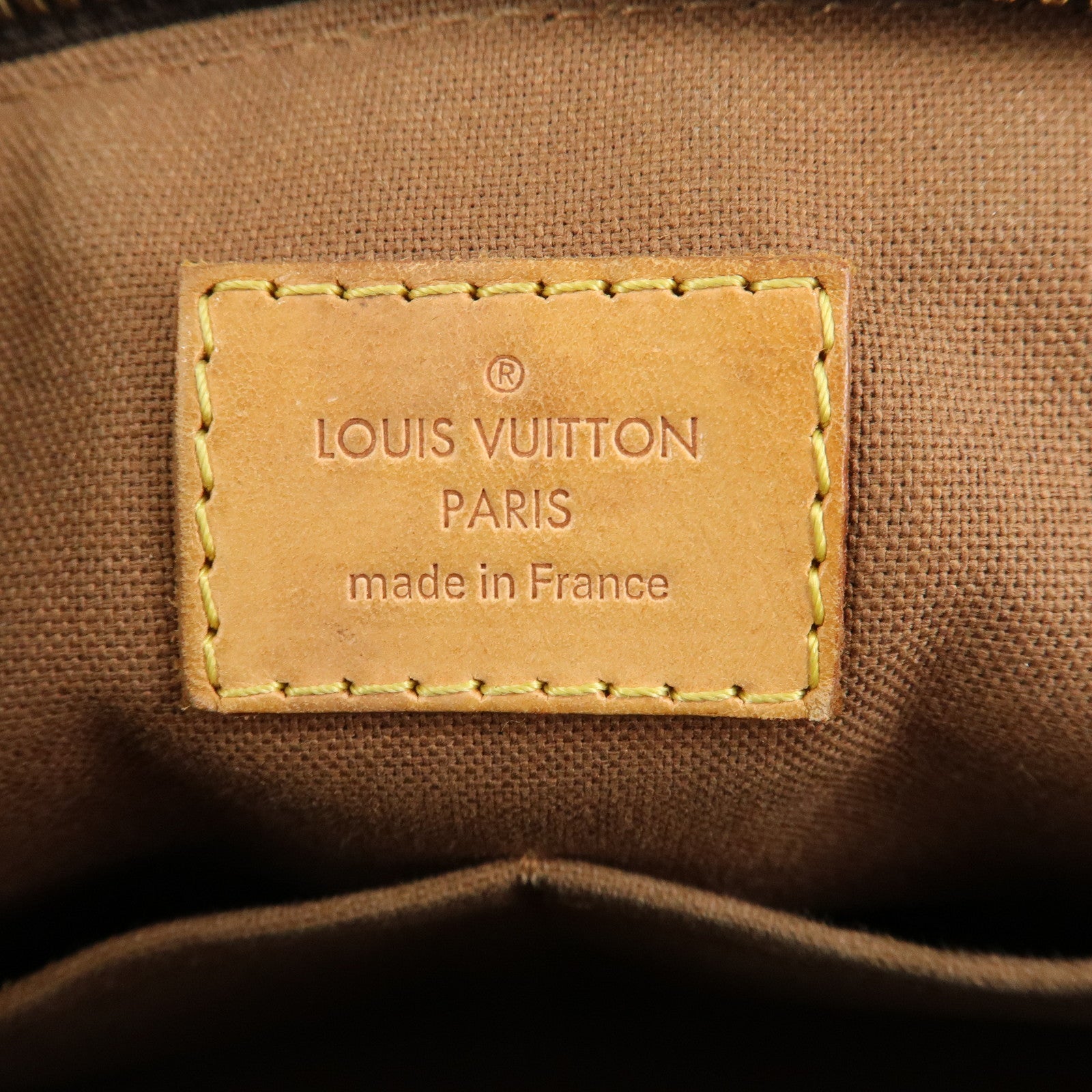 Louis Vuitton Monogram Tivoli PM Hand Bag Brown M40143 Used