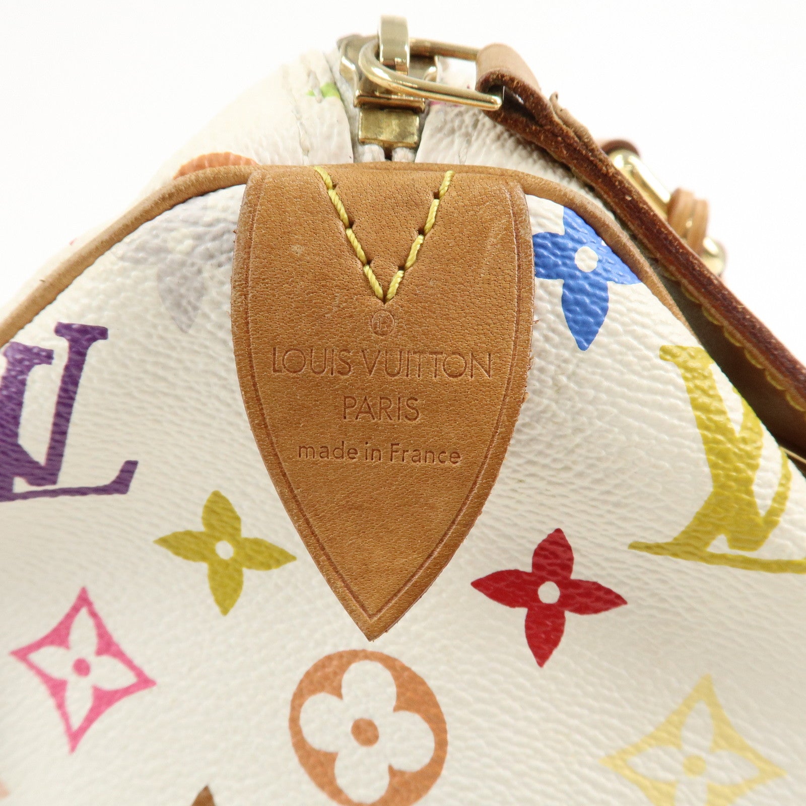 Louis Vuitton Monogram Multicolor Speedy 30 Hand Bag M92643 Used