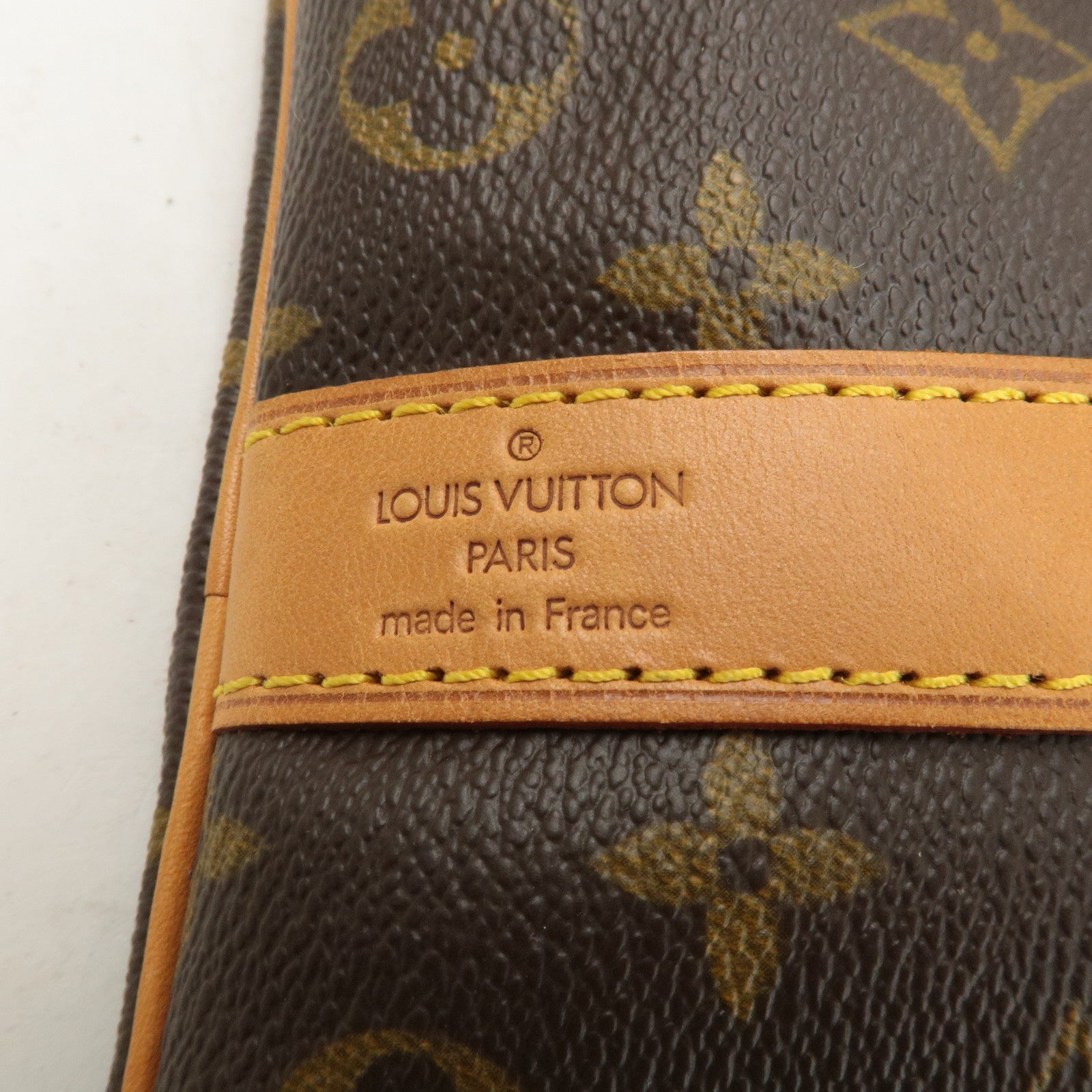 Louis Vuitton Monogram Keep All 50 Boston Bag Brown M41416