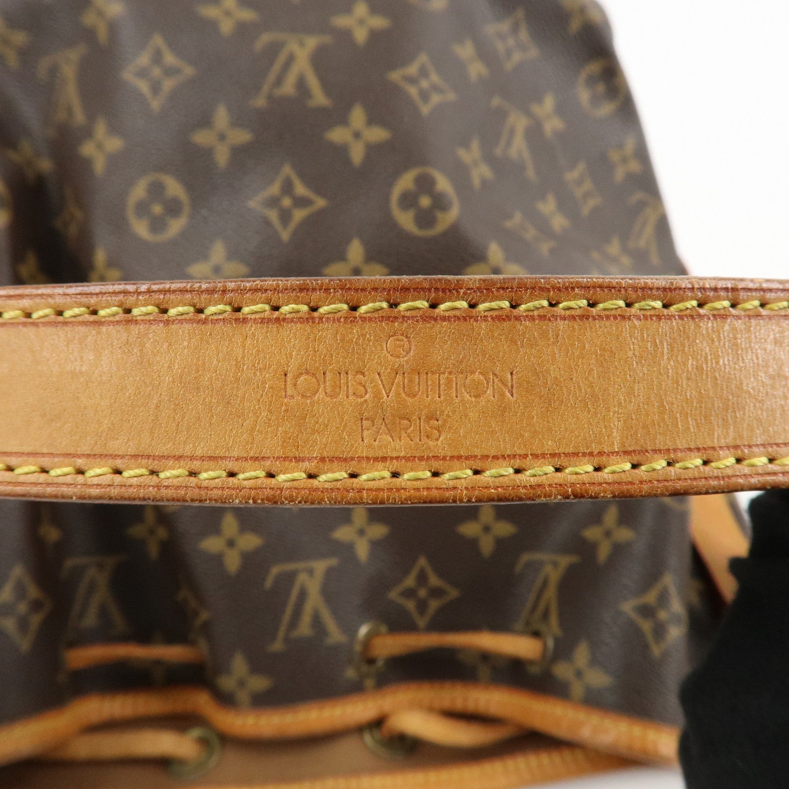 Louis Vuitton Monogram Petit Noe Shoulder Bag Brown M42226 Used