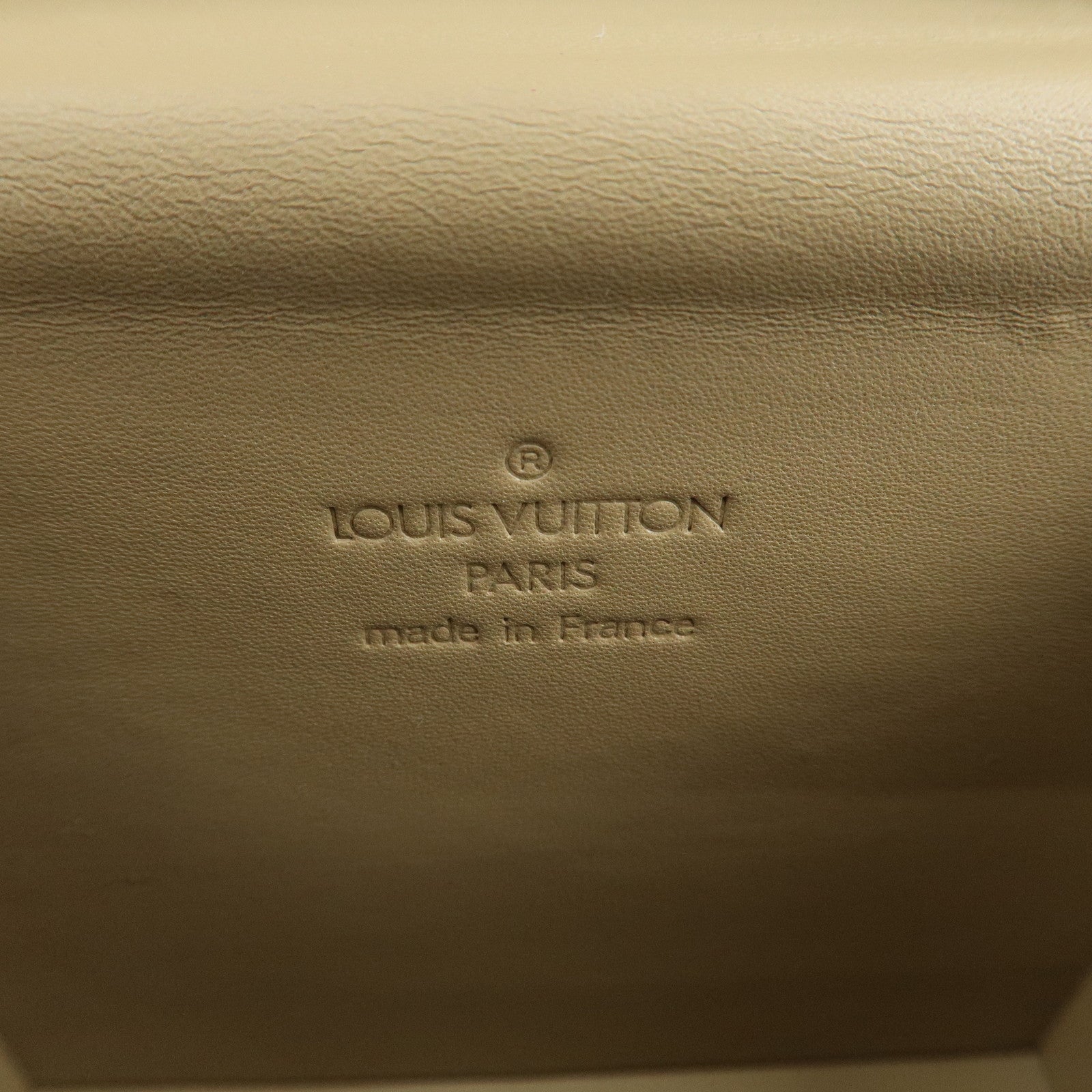 Louis Vuitton Monogram Verni Breaker Vanity Bag Beige M91002