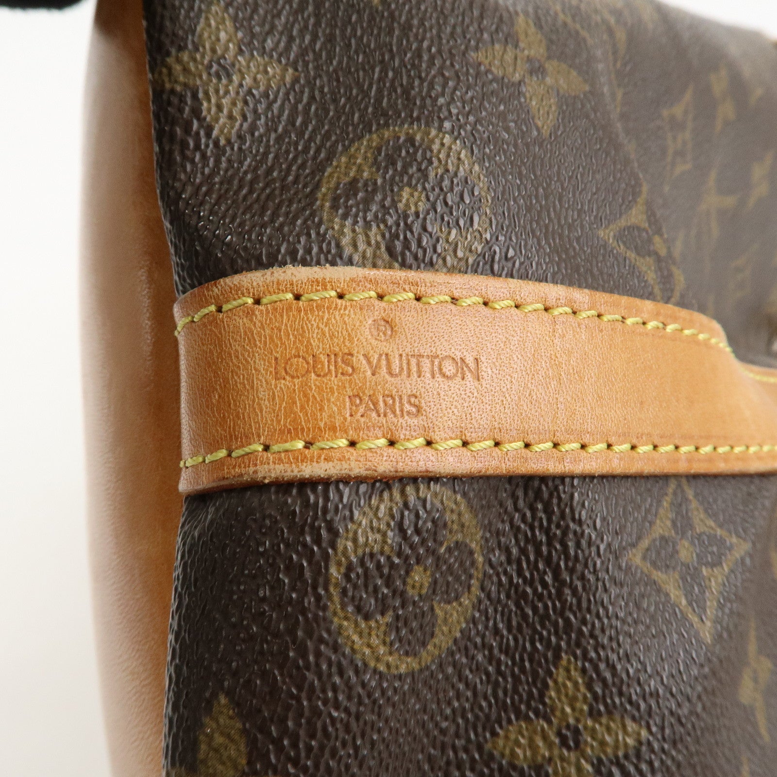 Louis Vuitton Monogram Petit Noe Shoulder Bag Brown M42226