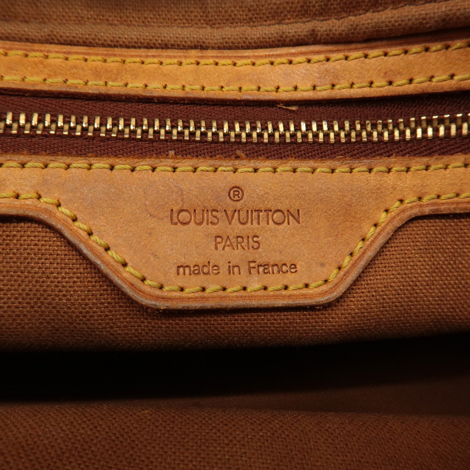 Louis Vuitton Monogram Trotteur Shoulder Bag Brown M51240